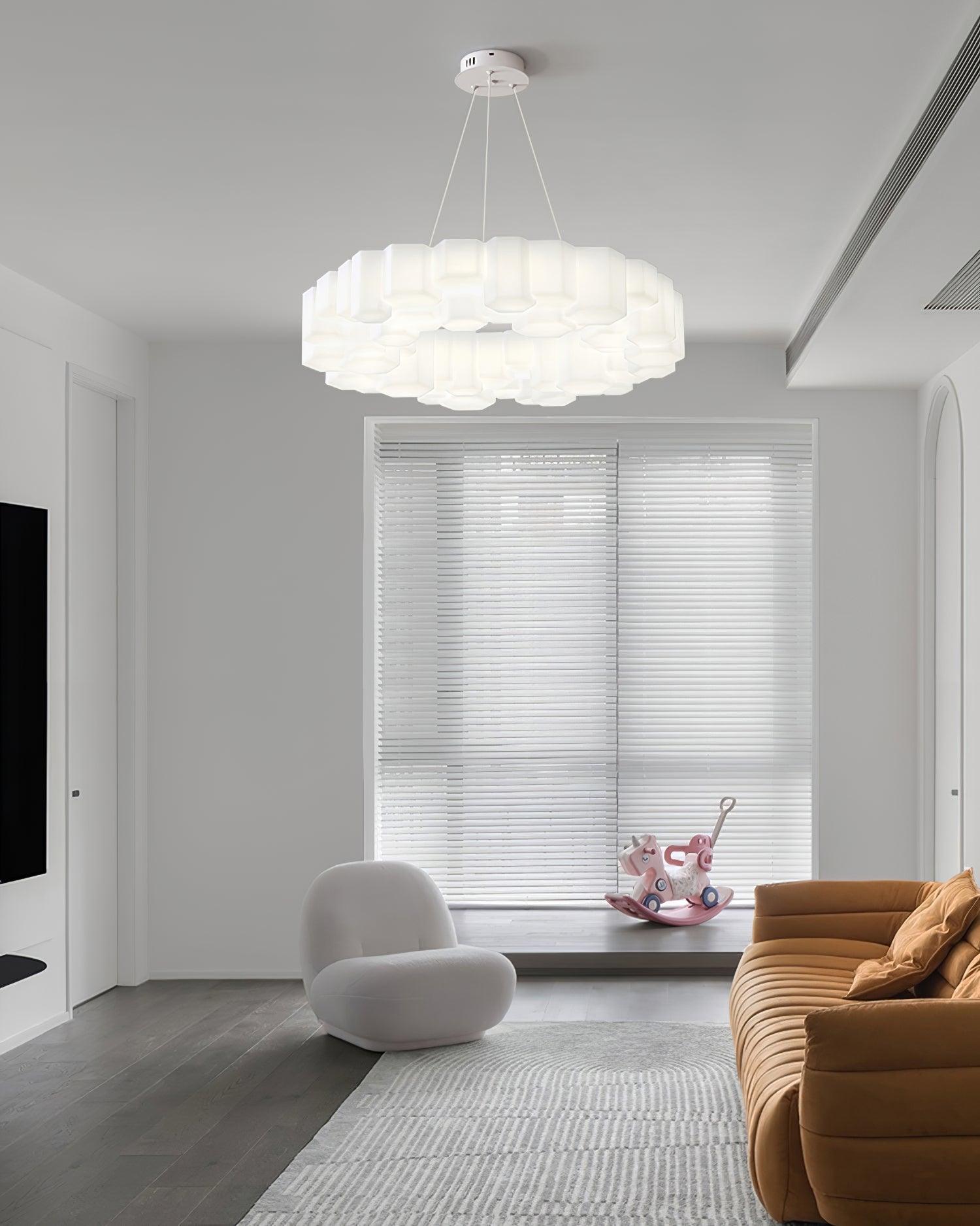 Honeycomb Chandelier - Blowlighting