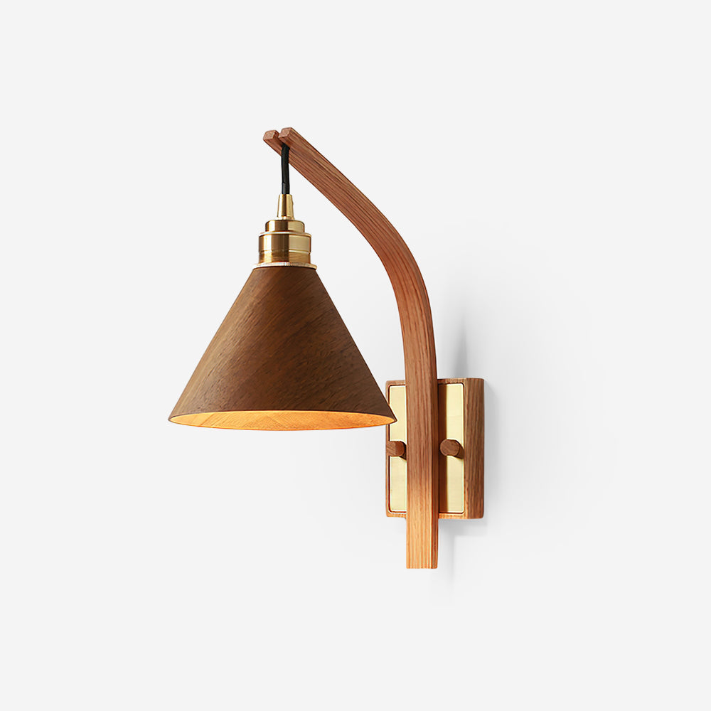 Arcadia Modern Wood Wall Lamp