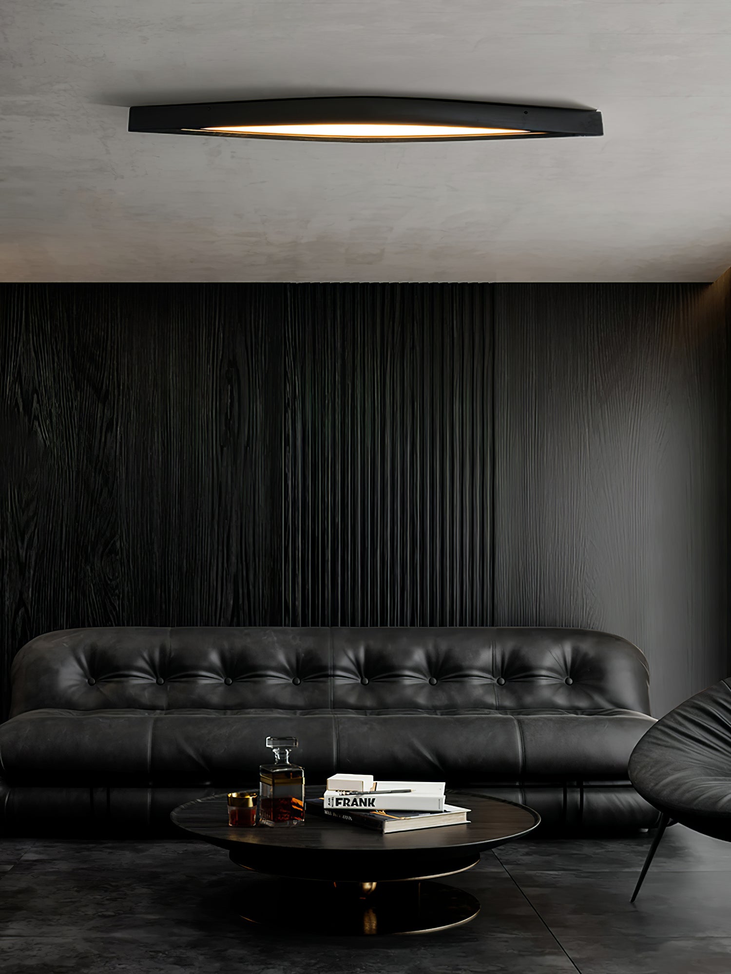 Horizon Linear Wood Ceiling Lamp - Blowlighting