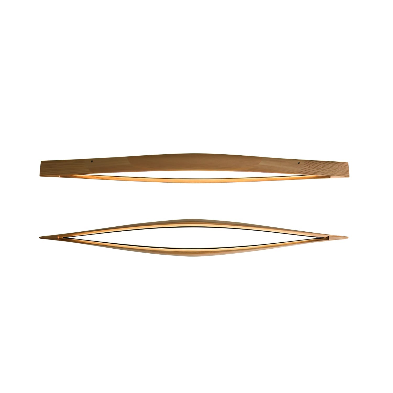 Horizon Linear Wood Ceiling Lamp - Blowlighting