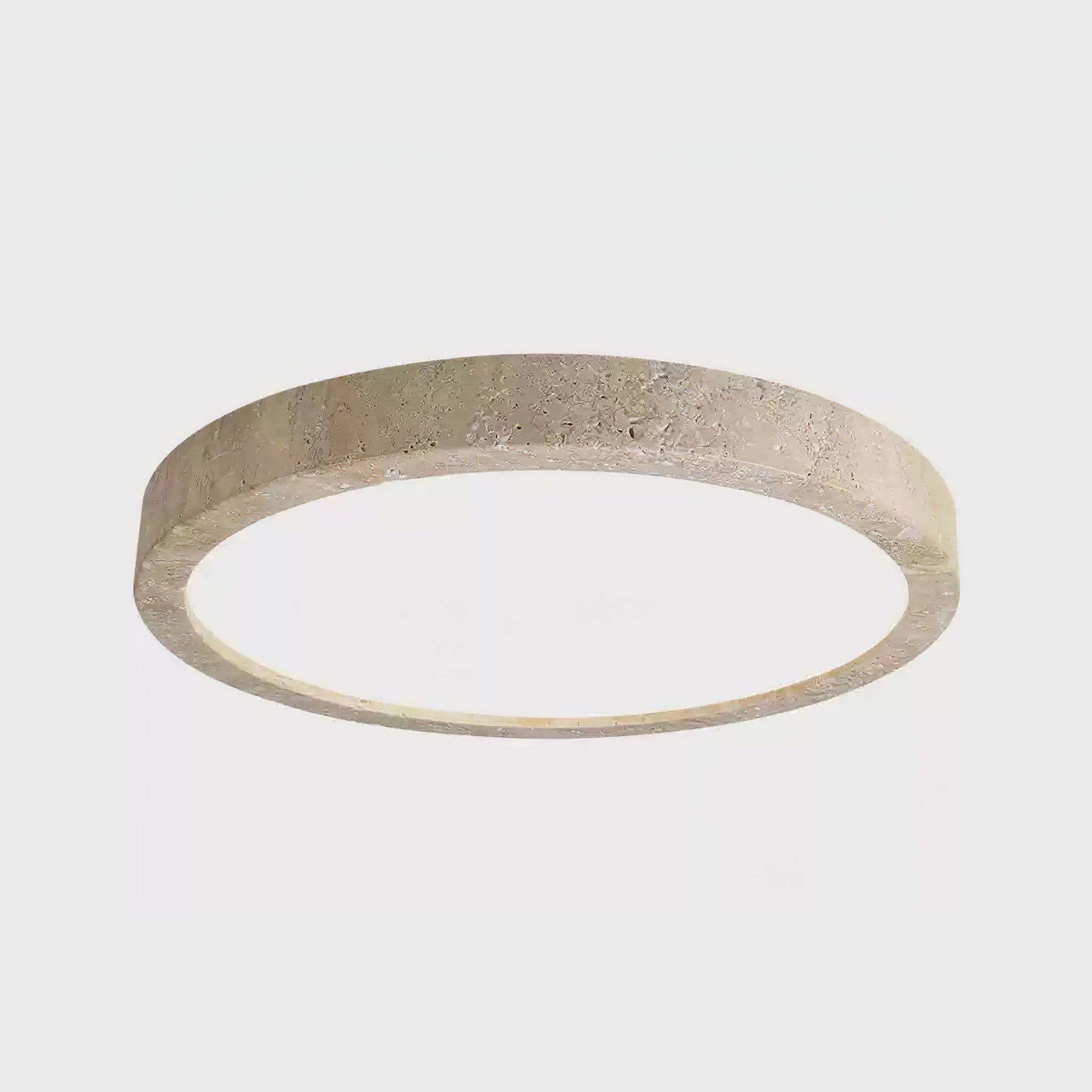 Artalor Minimalist Travertine Ceiling Light - Blowlighting