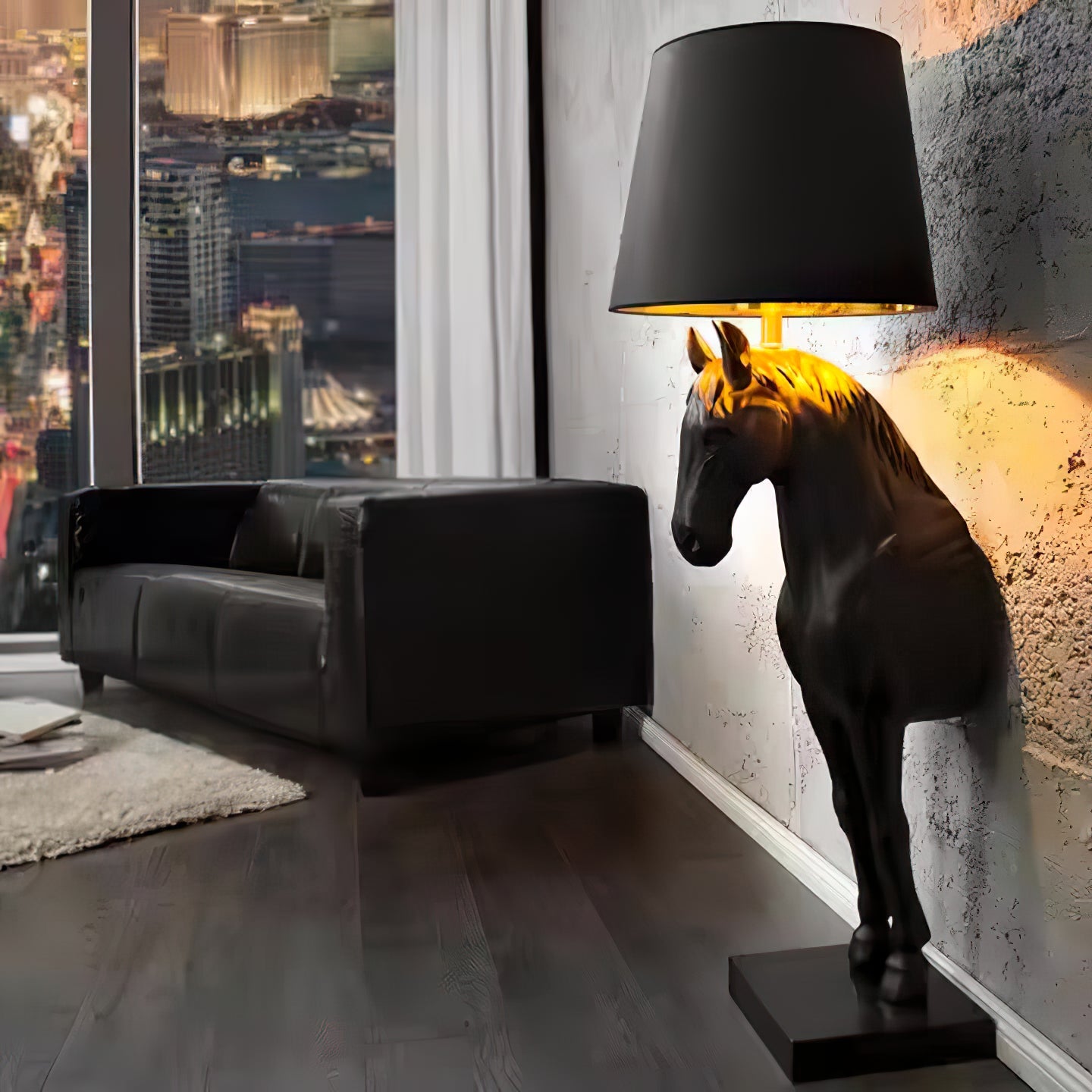 Horse Statue Floor Lamp - Blowlighting