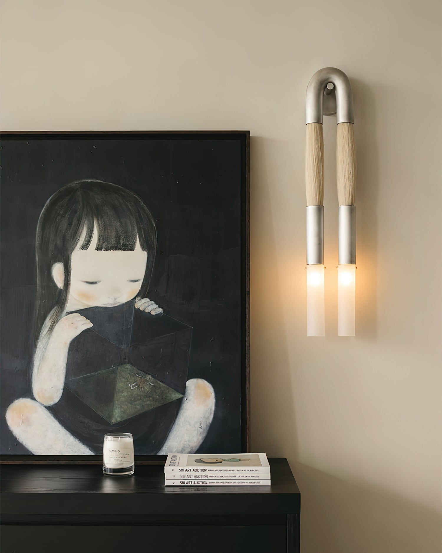 Horsehair Wall Lamp - Blowlighting