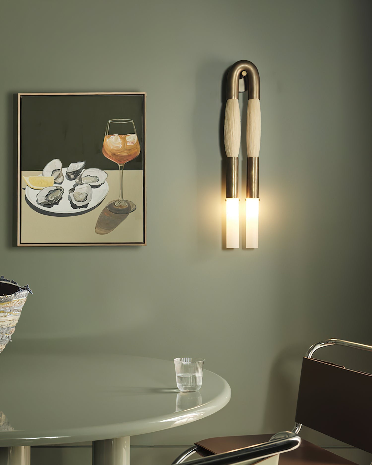 Horsehair Wall Lamp - Blowlighting