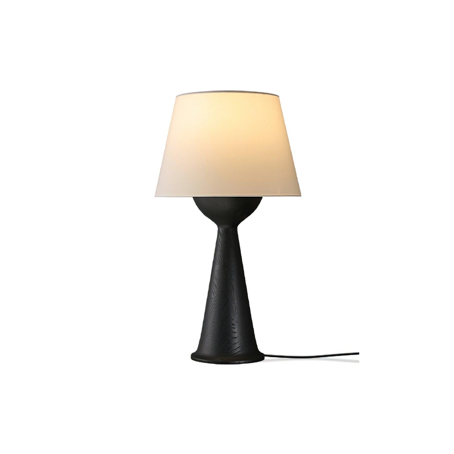 Tempo Vintage Wood Table Lamp - Blowlighting