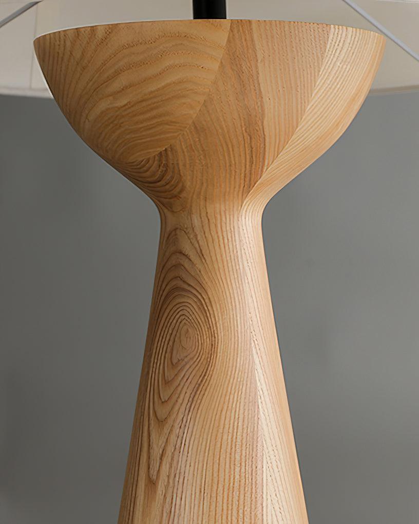 Tempo Vintage Wood Table Lamp - Blowlighting