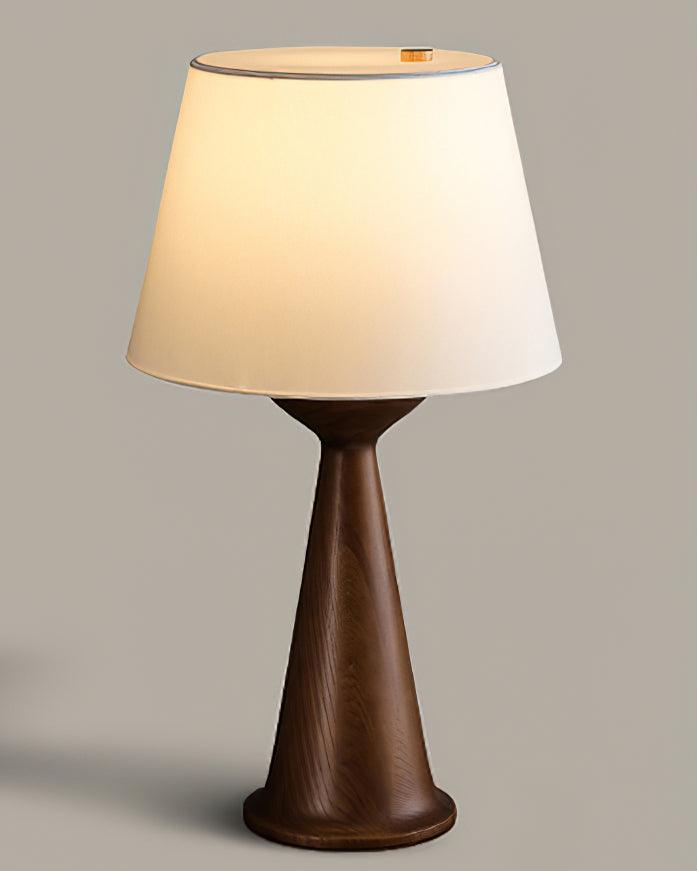 Tempo Vintage Wood Table Lamp - Blowlighting