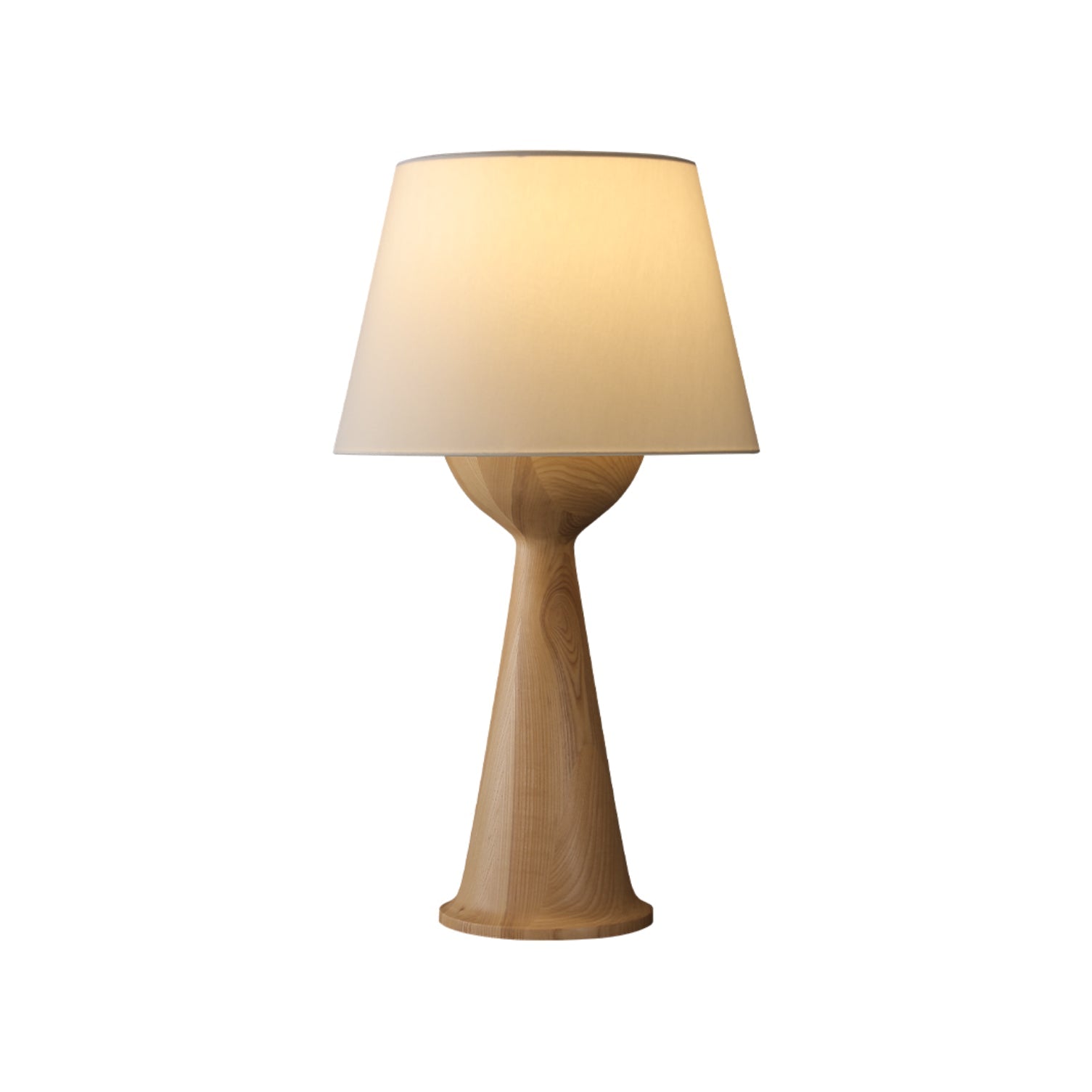 Tempo Vintage Wood Table Lamp - Blowlighting