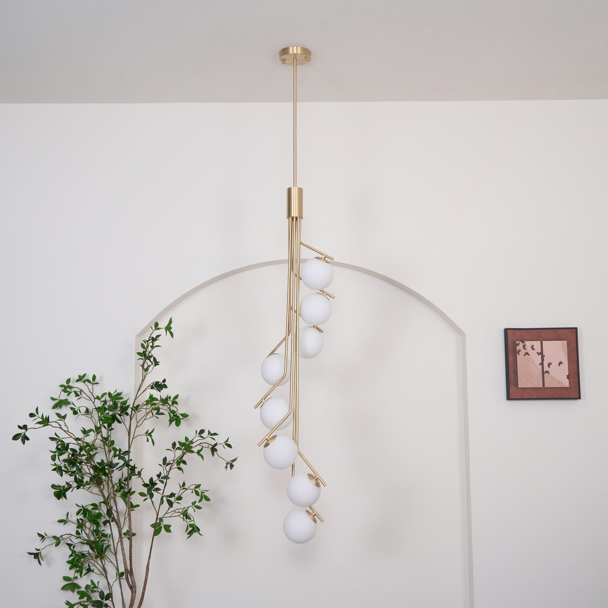 Hudson Branch Chandelier - Blowlighting