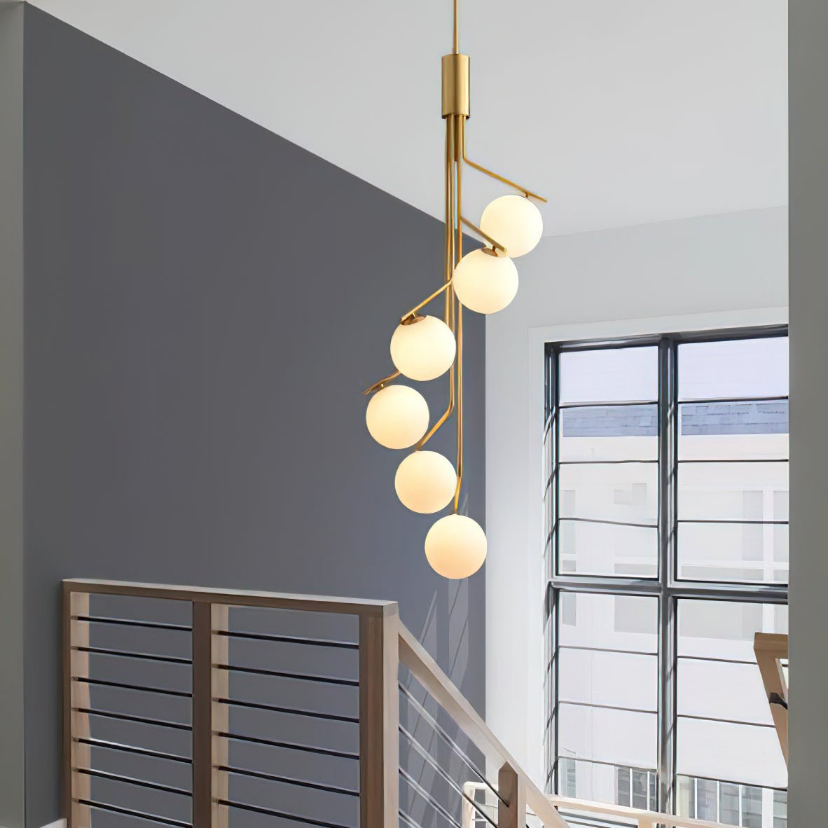 Hudson Branch Chandelier - Blowlighting