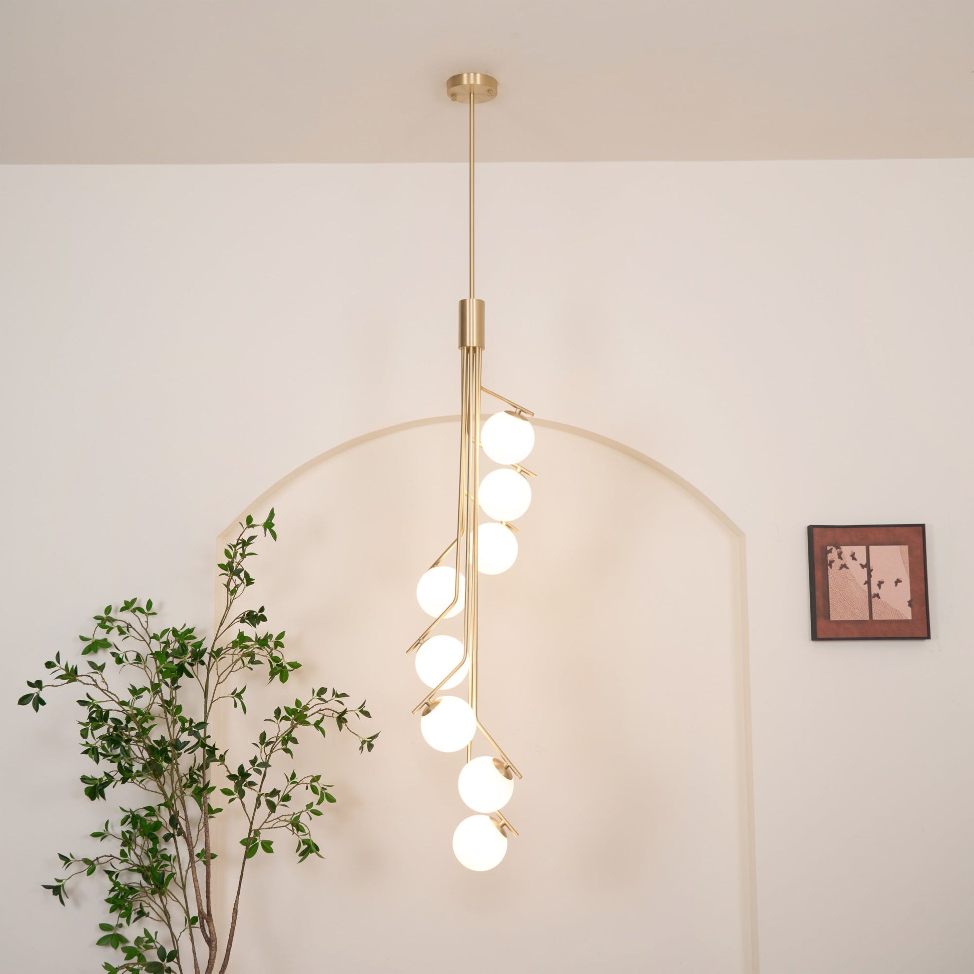 Hudson Branch Chandelier - Blowlighting