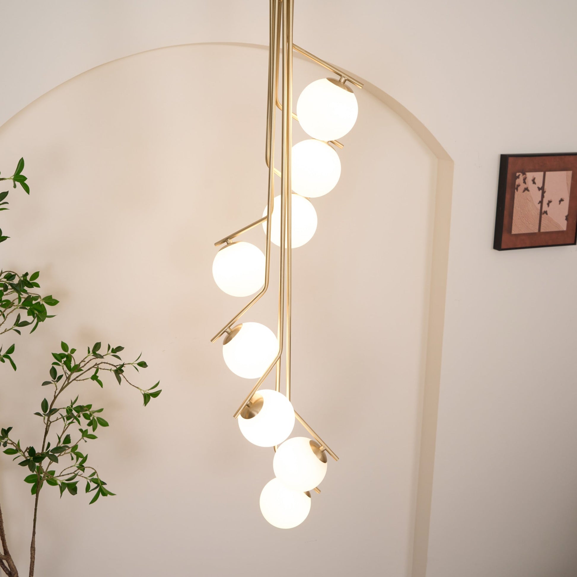 Hudson Branch Chandelier - Blowlighting
