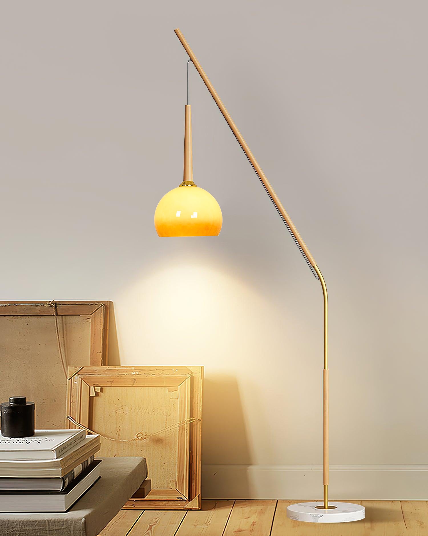 Hulusi Hanging Floor Lamp - Blowlighting