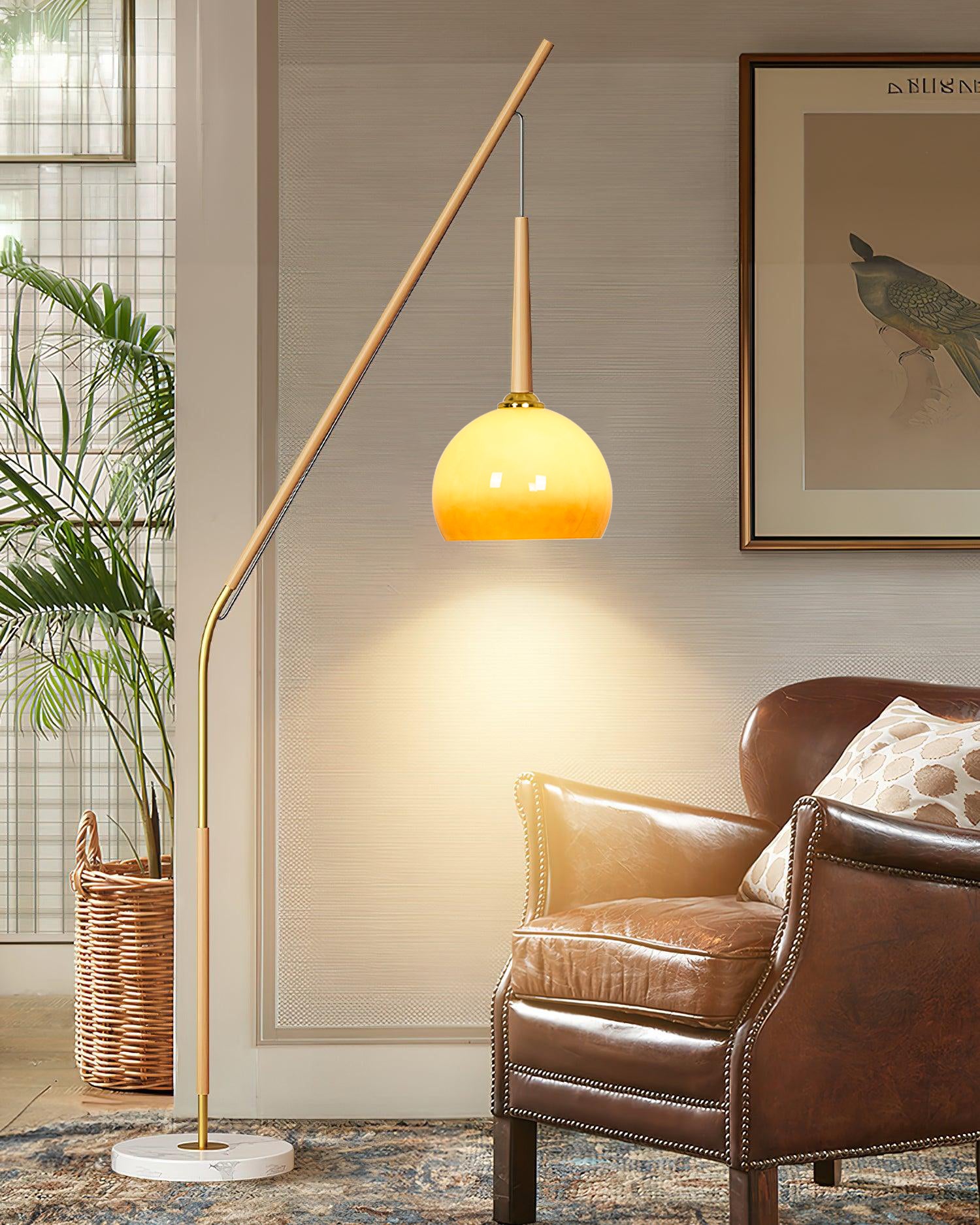 Hulusi Hanging Floor Lamp - Blowlighting