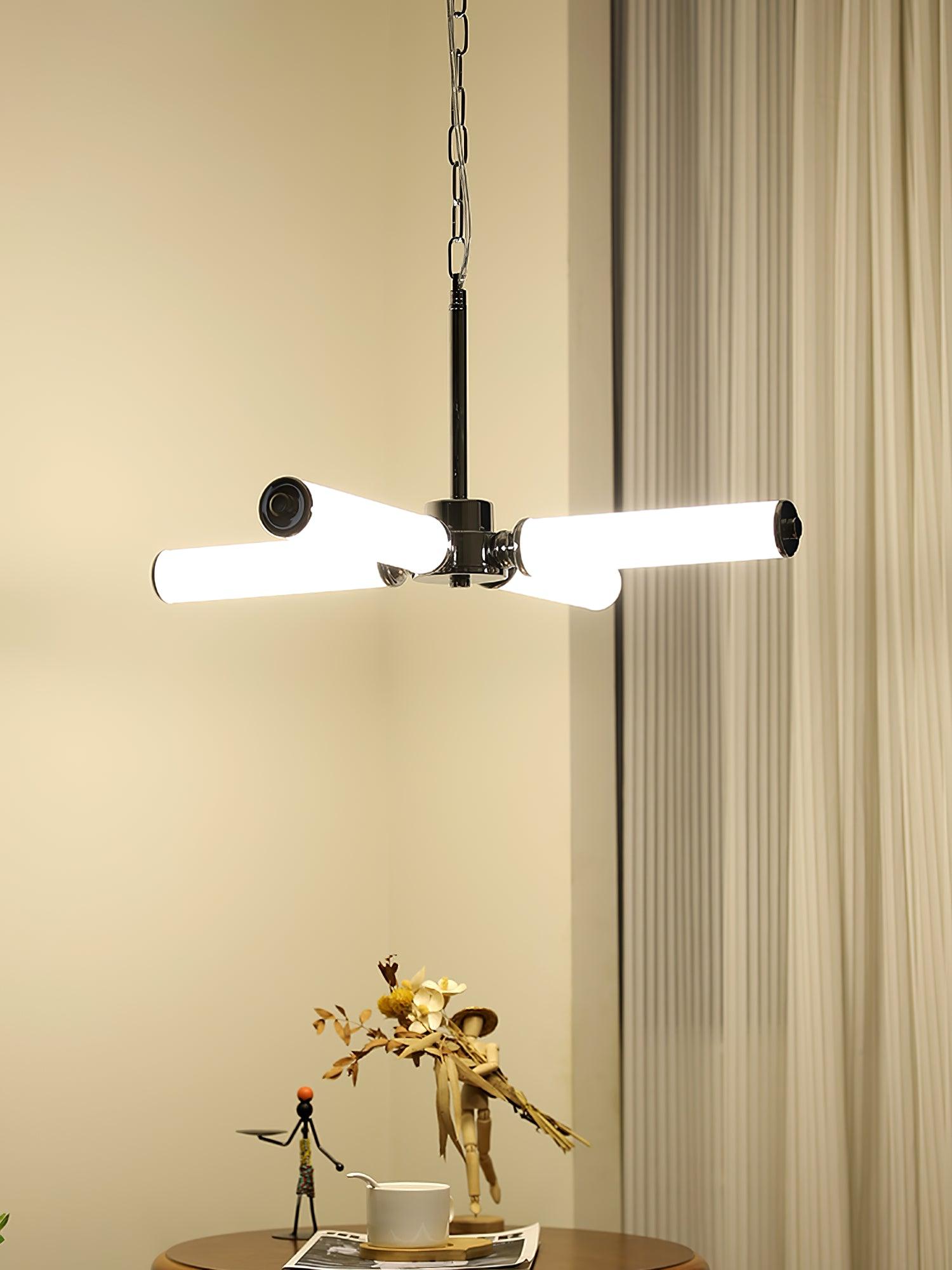 Zoliria Modern Minimalist LED Metal Glass Chandelier - Blowlighting