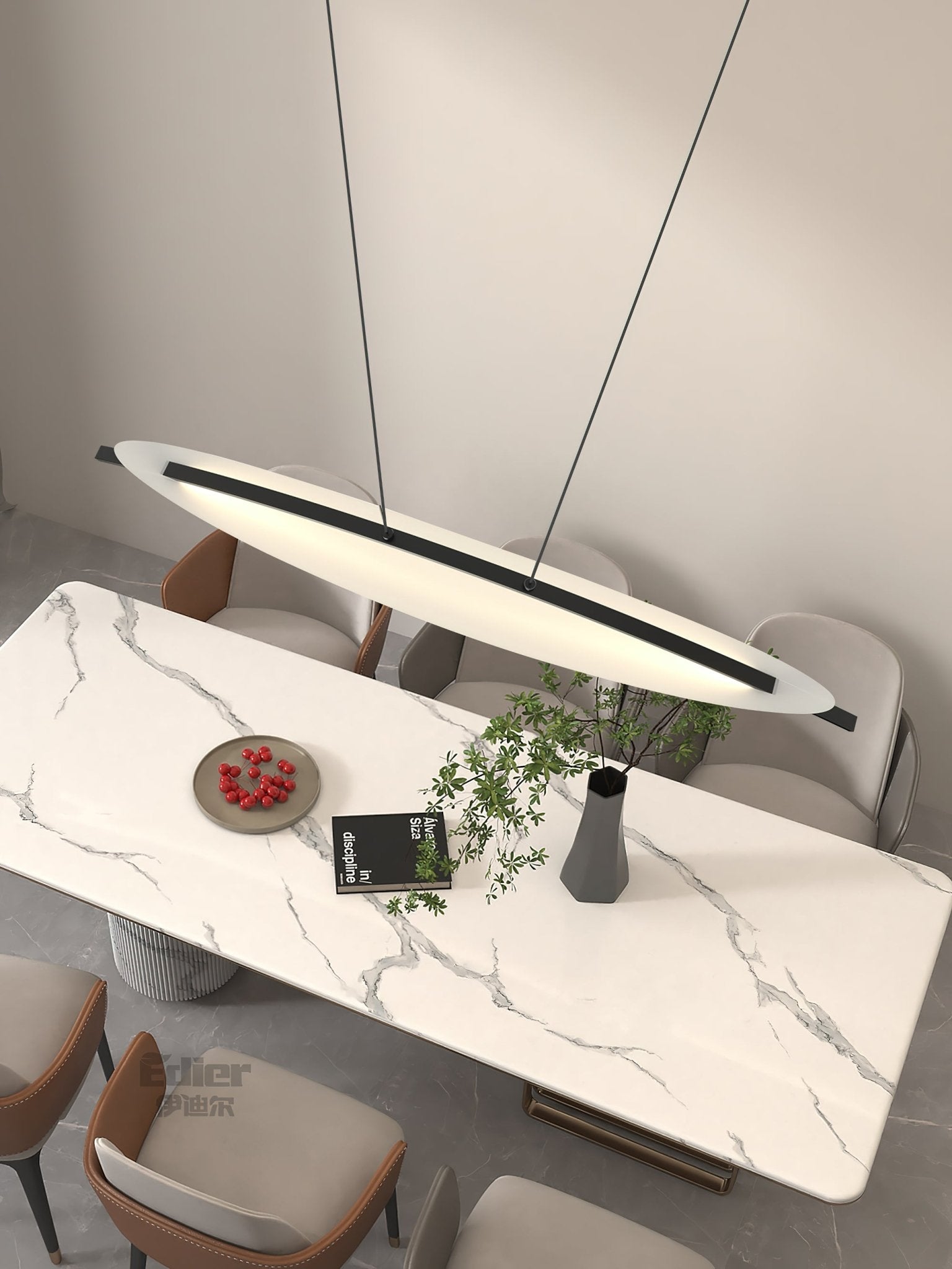 Hyperbola Pendant Light - Blowlighting