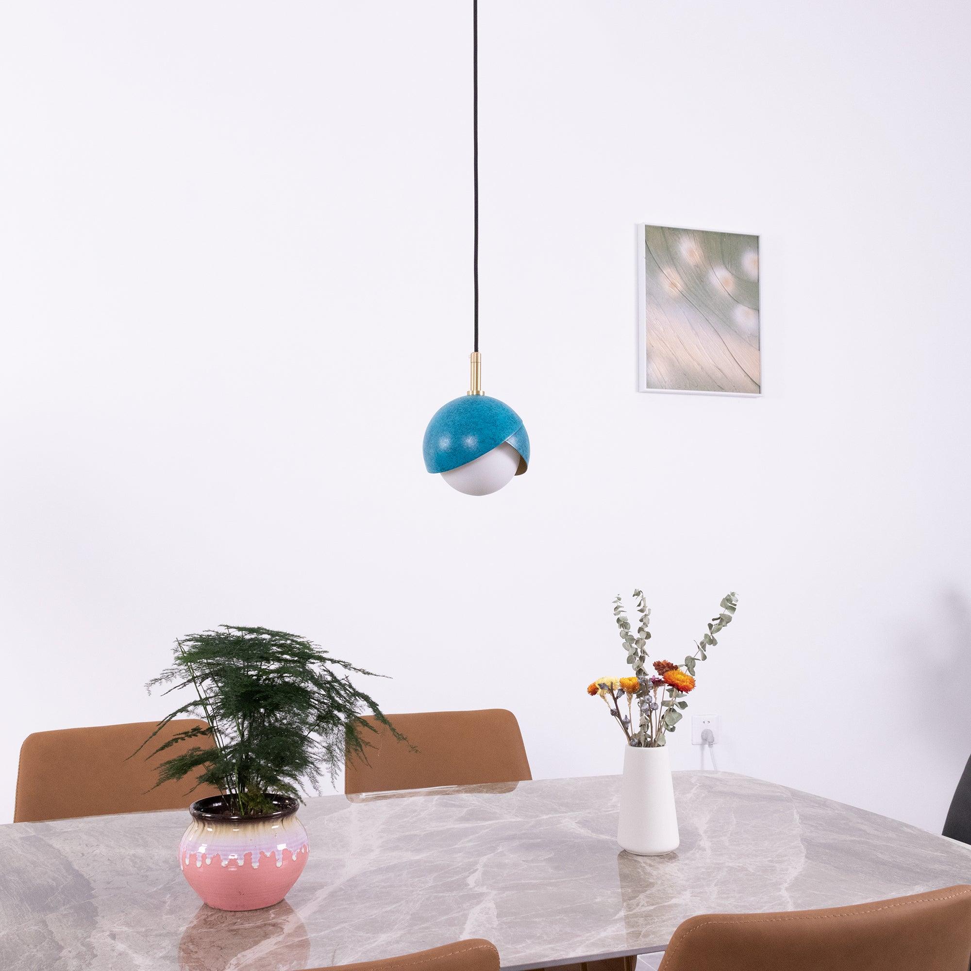 Blue Drop Pendant Light - Blowlighting