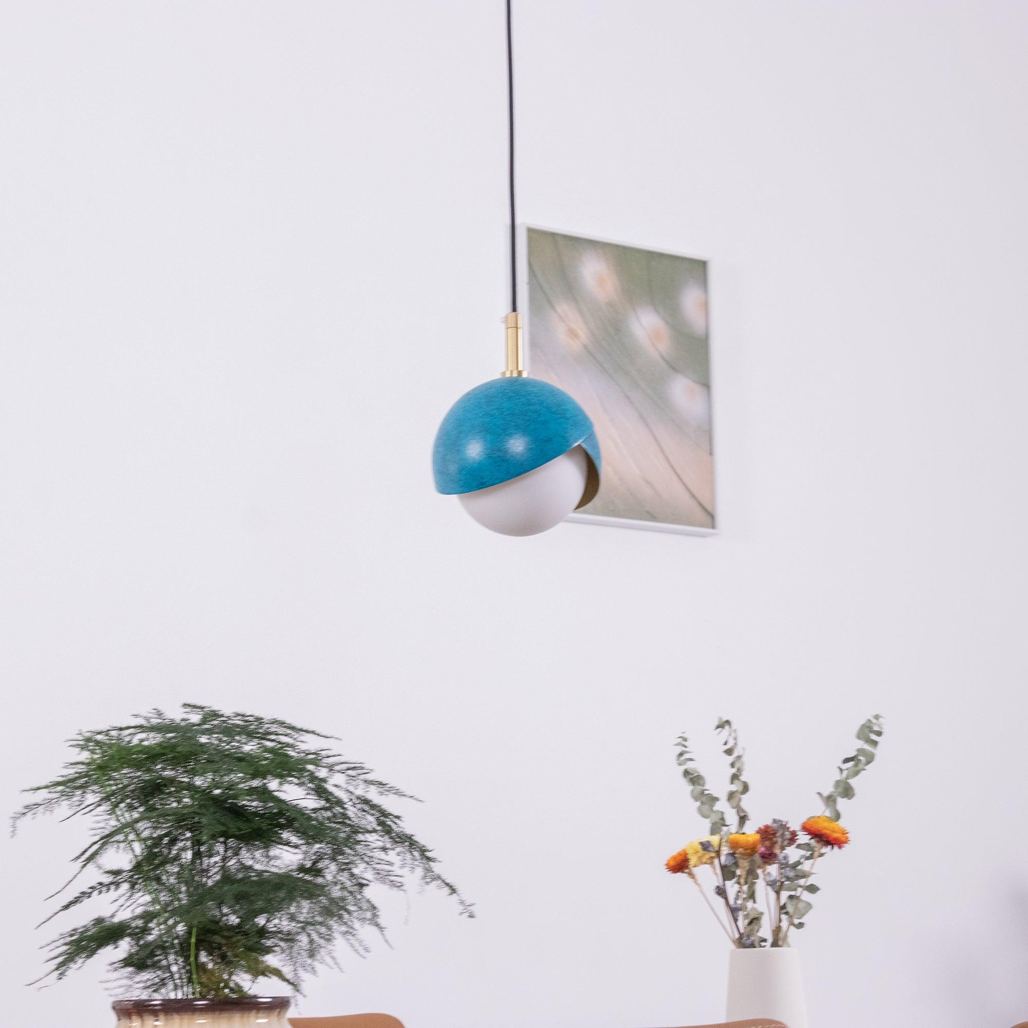 Blue Drop Pendant Light - Blowlighting