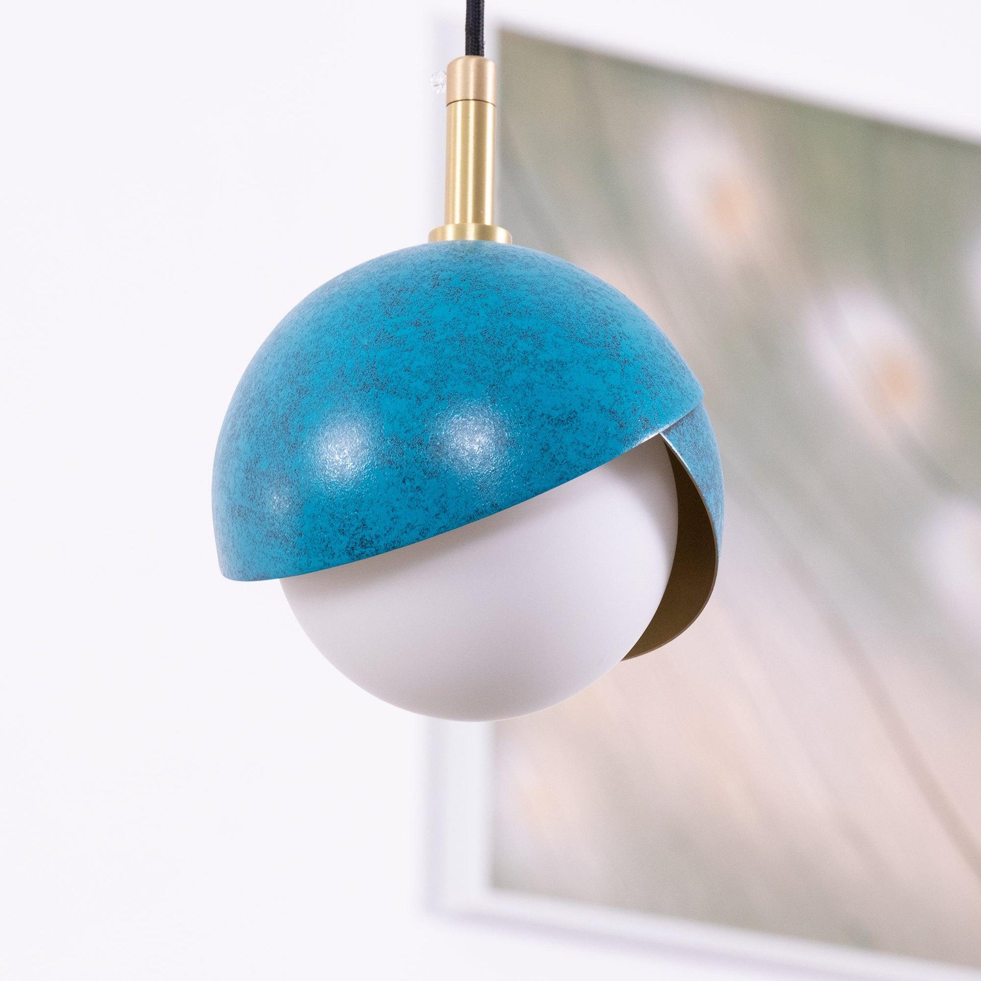 Blue Drop Pendant Light - Blowlighting