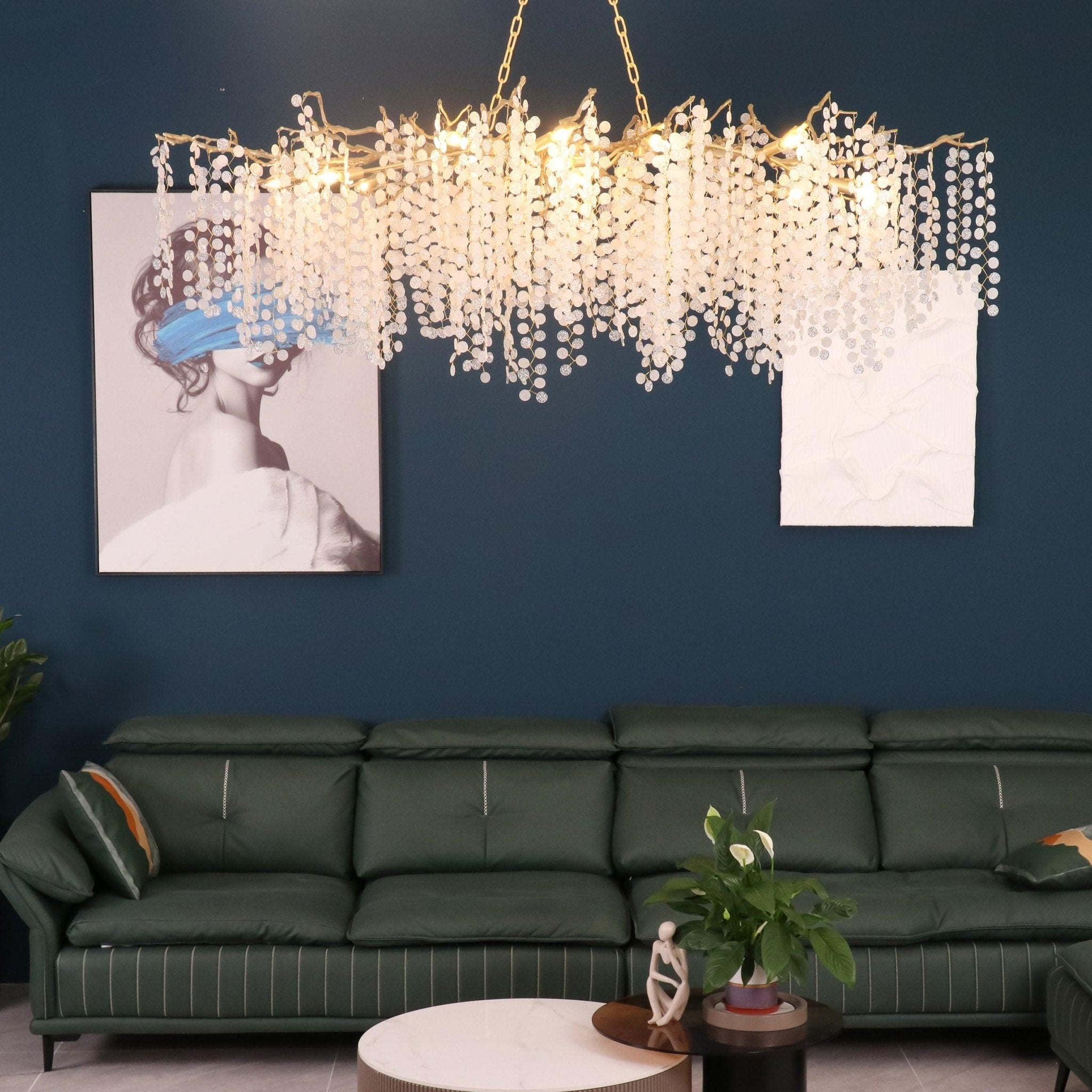 Shiro Noda Crystal Chandelier - Blowlighting