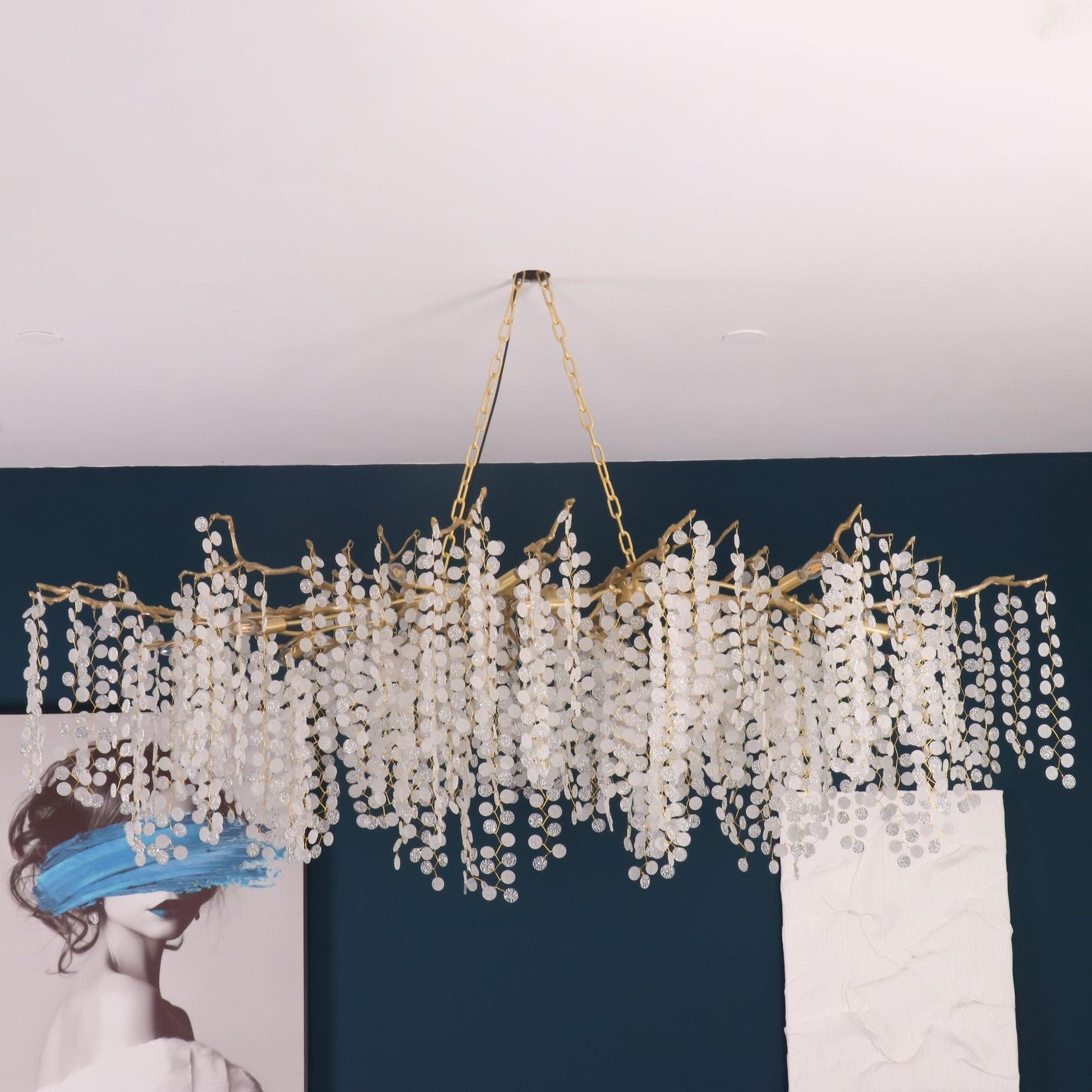 Shiro Noda Crystal Chandelier - Blowlighting