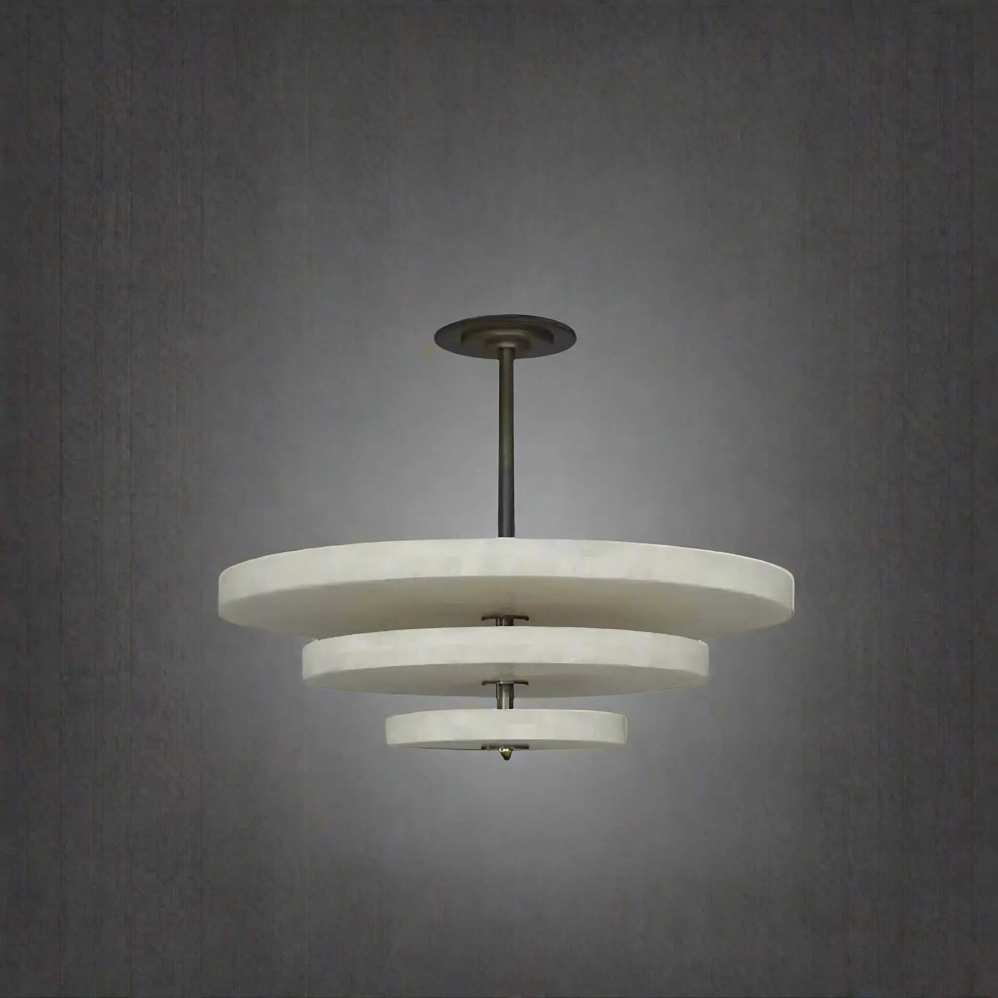 Liora Minimalist Alabaster Pendant Light - Blowlighting