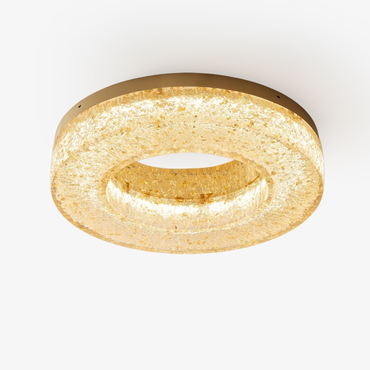 Ice Crack Circle Ceiling Lamp - Blowlighting