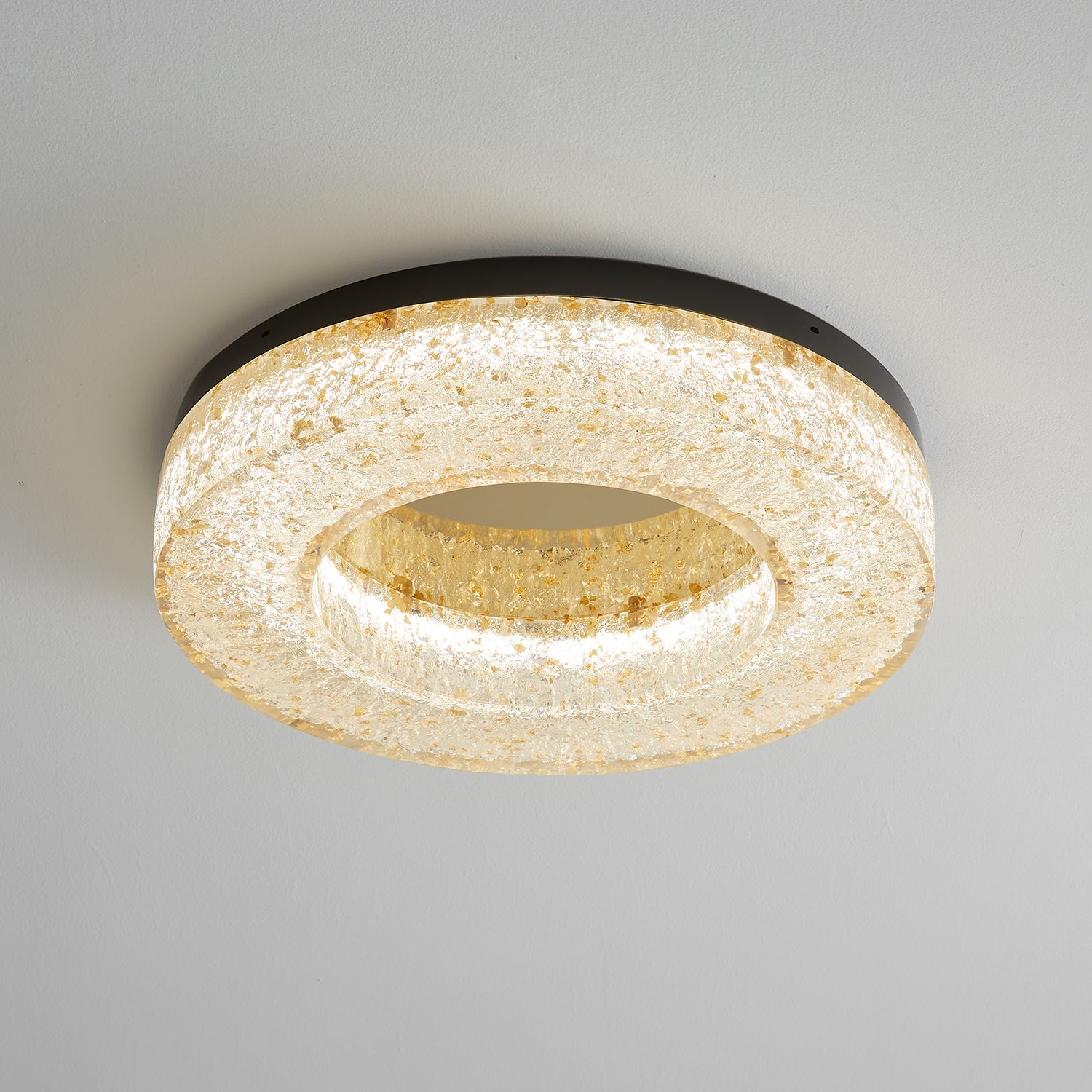 Ice Crack Circle Ceiling Lamp - Blowlighting
