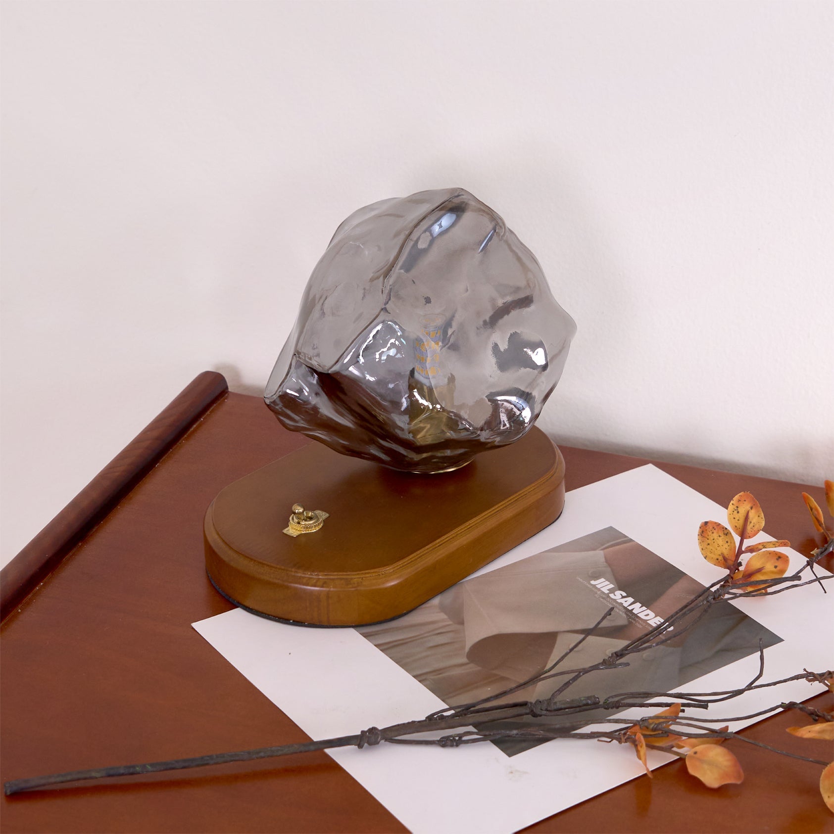 Ice Stone Glass Table Lamp - Blowlighting
