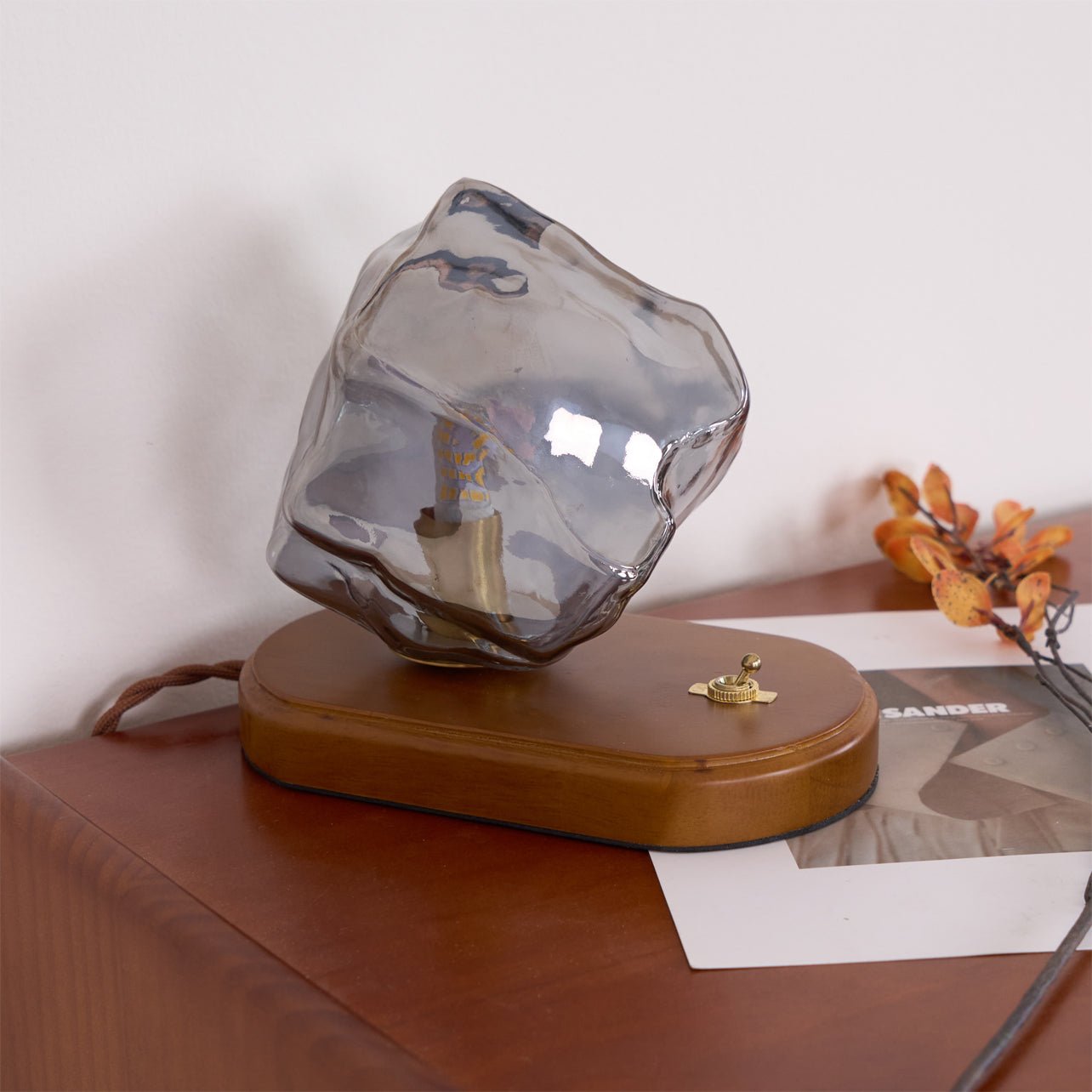 Ice Stone Glass Table Lamp - Blowlighting
