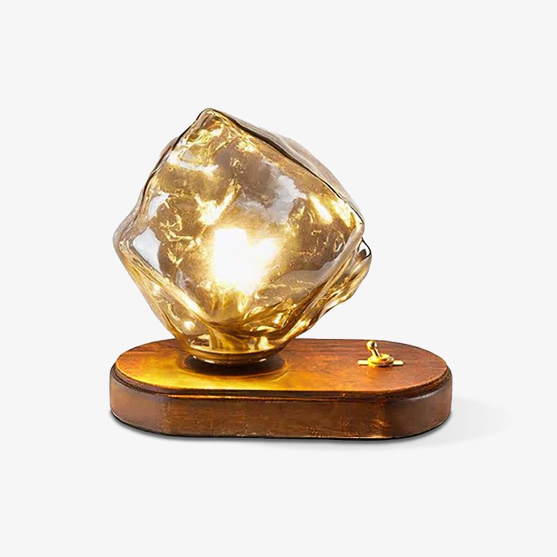 Ice Stone Glass Table Lamp - Blowlighting