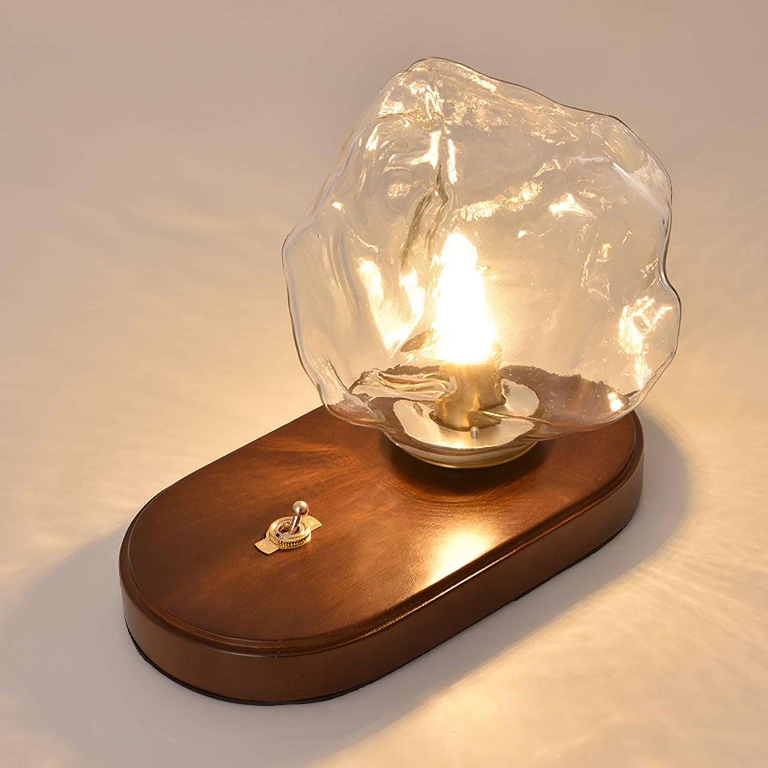 Ice Stone Glass Table Lamp - Blowlighting