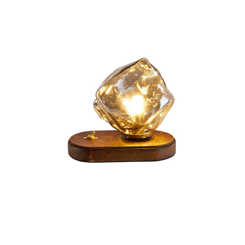 Ice Stone Glass Table Lamp - Blowlighting