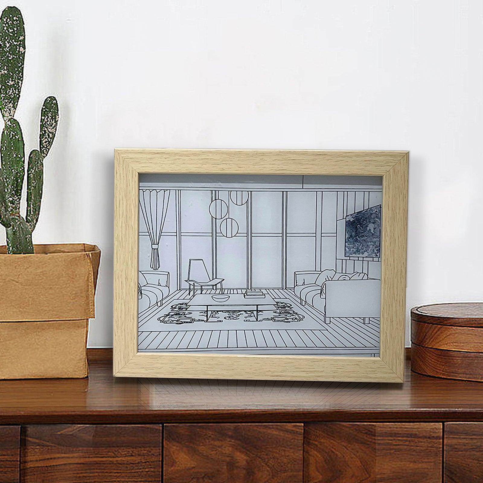 Illuminated Bedside Art Lamp - Blowlighting