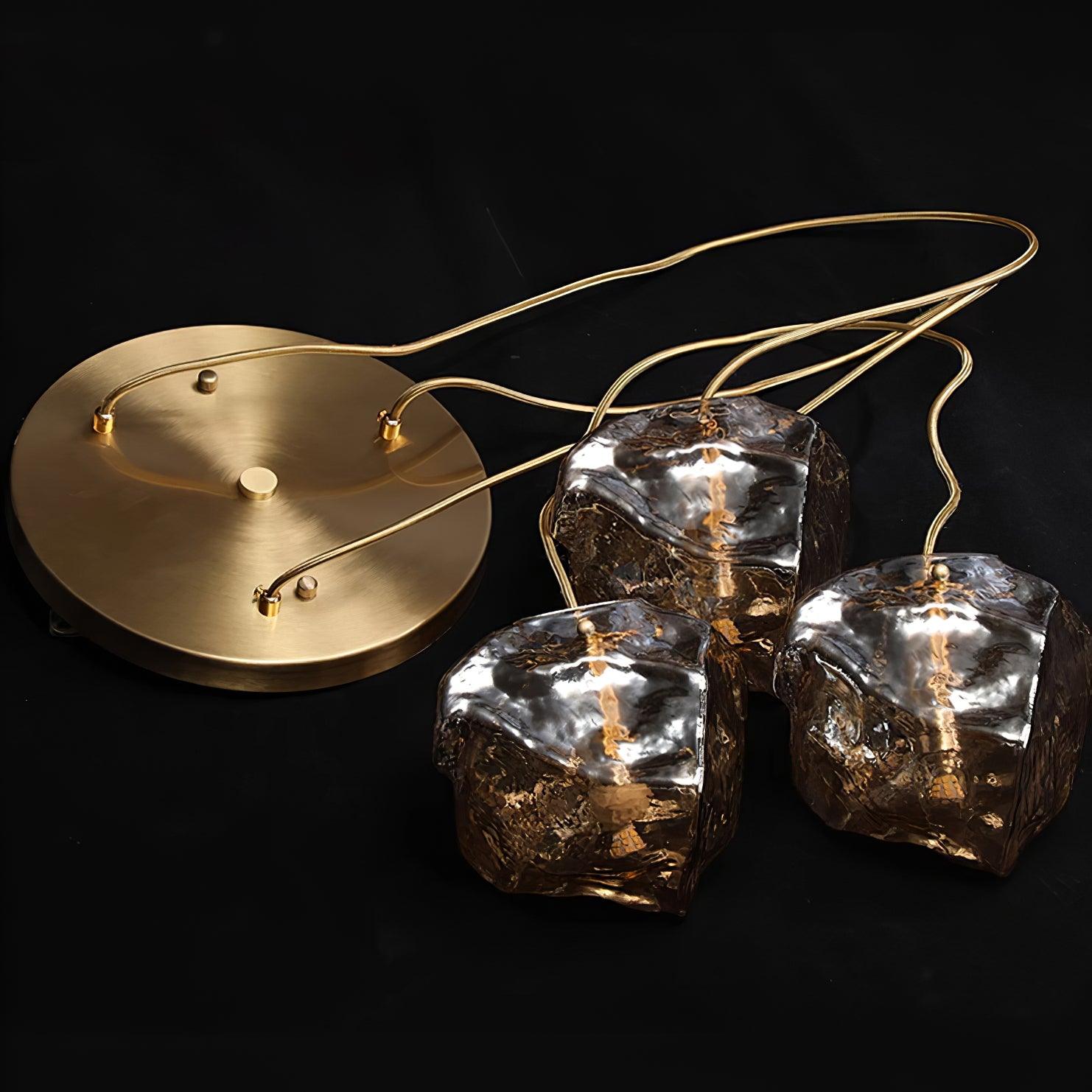 Illyria Ice Glass Pendant Lamp - Blowlighting
