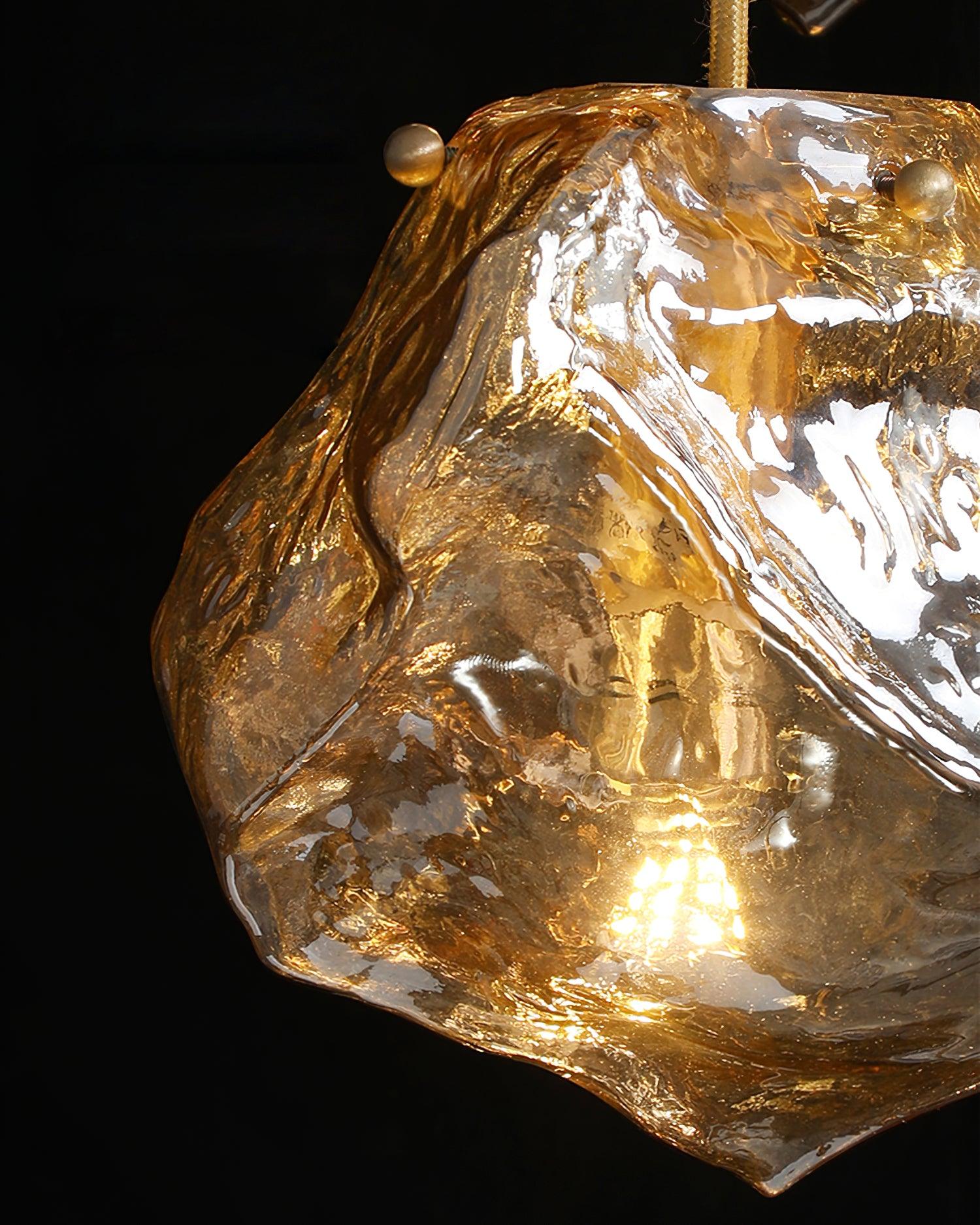 Illyria Ice Glass Pendant Lamp - Blowlighting