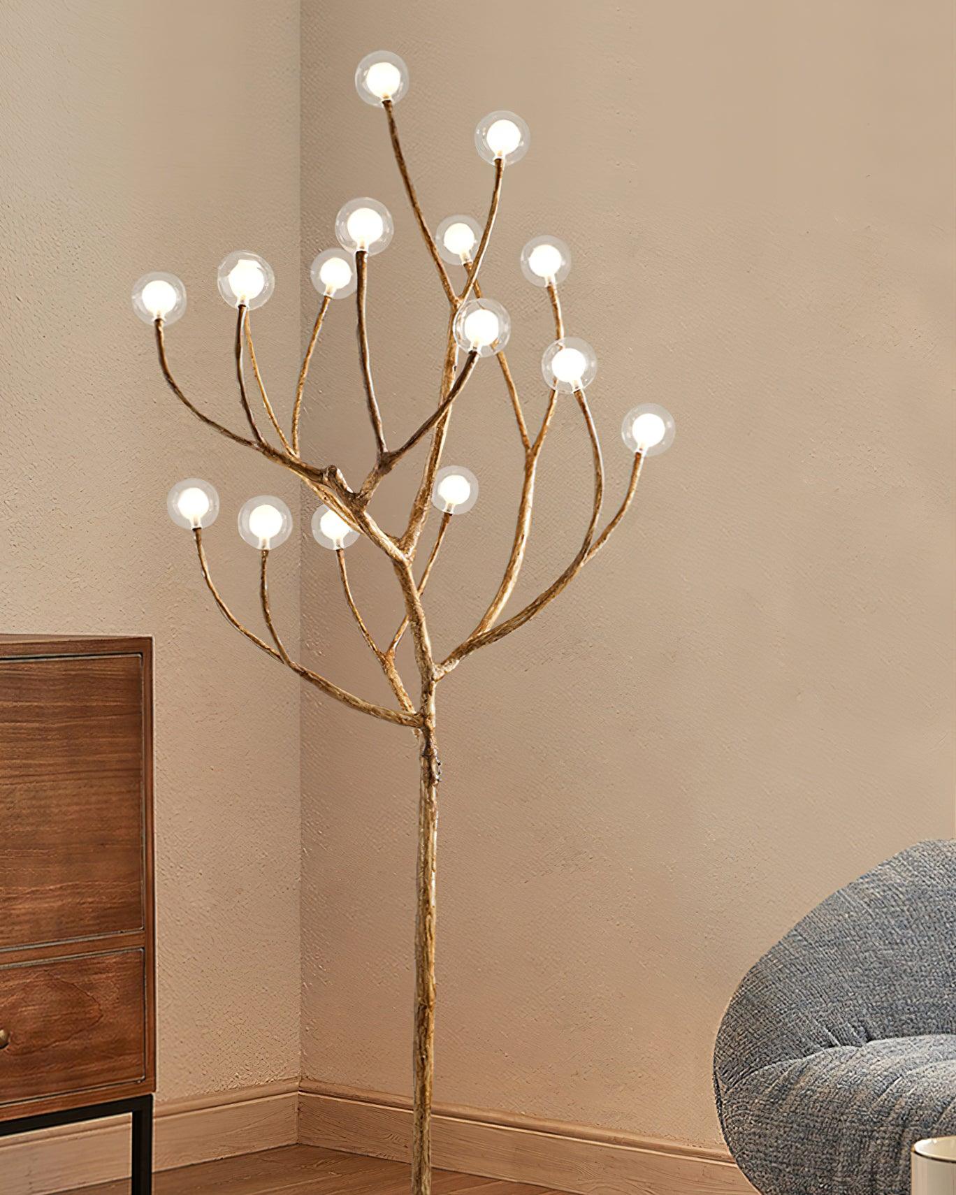 Imitation Wood Floor Lamp - Blowlighting