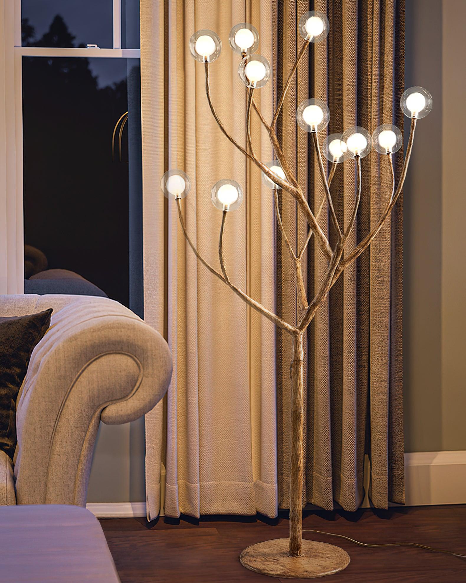 Imitation Wood Floor Lamp - Blowlighting