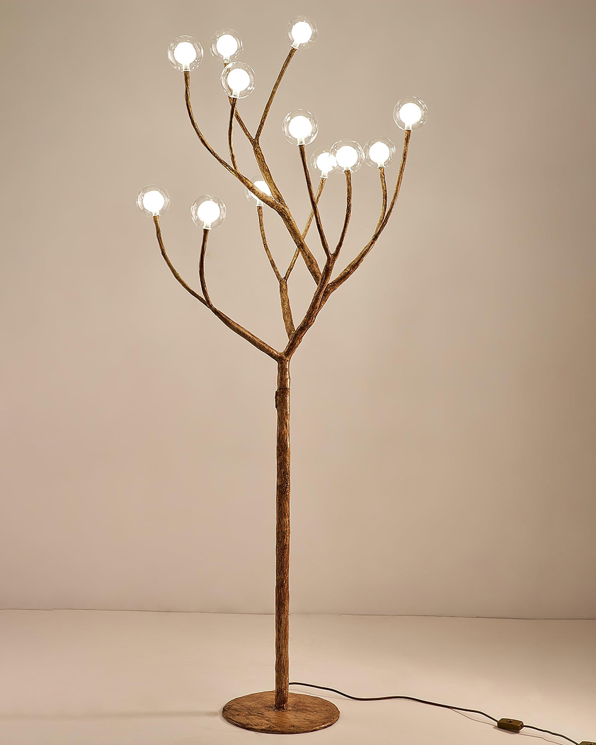 Imitation Wood Floor Lamp - Blowlighting