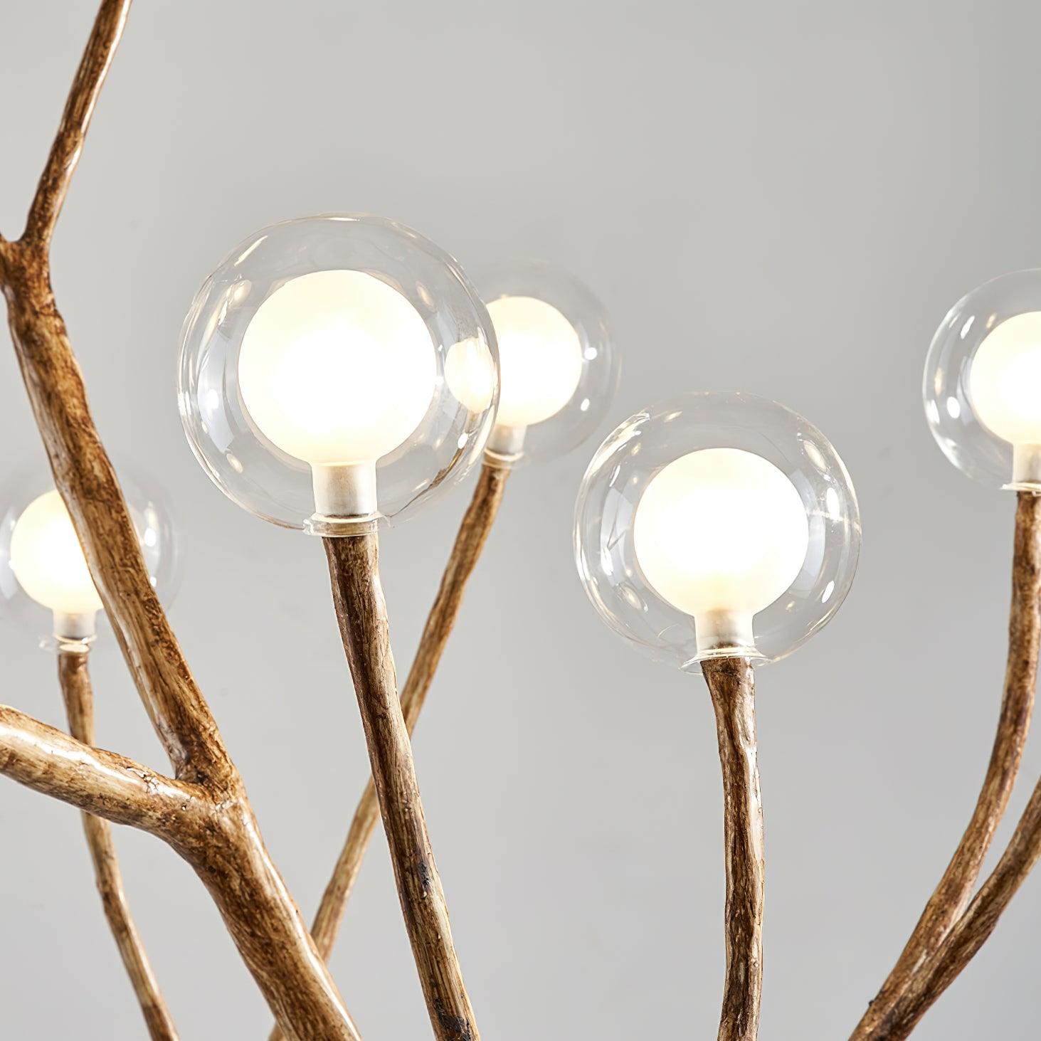 Imitation Wood Floor Lamp - Blowlighting