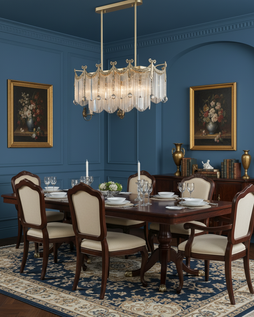 Imperial Luxury Crystal Cascade Chandelier