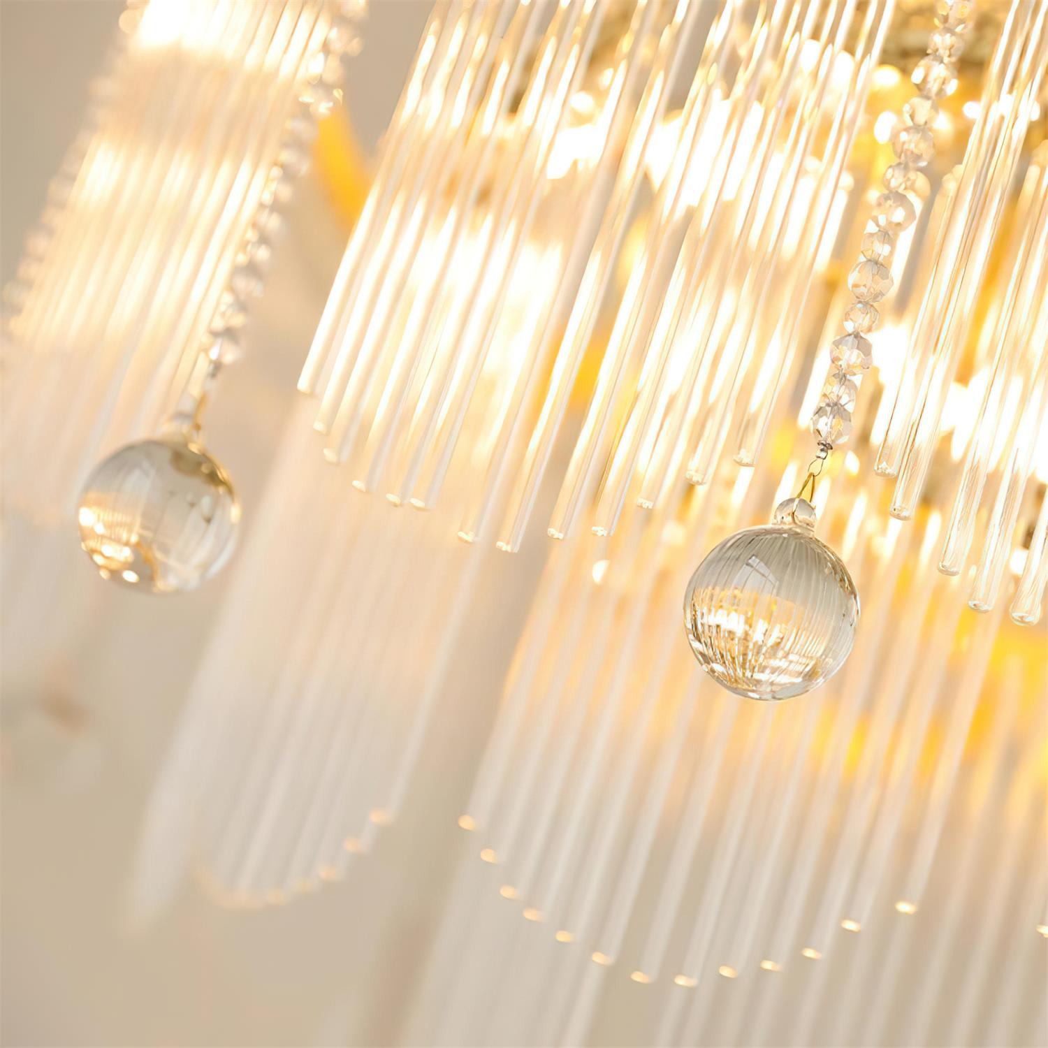 Imperial Luxury Crystal Cascade Chandelier