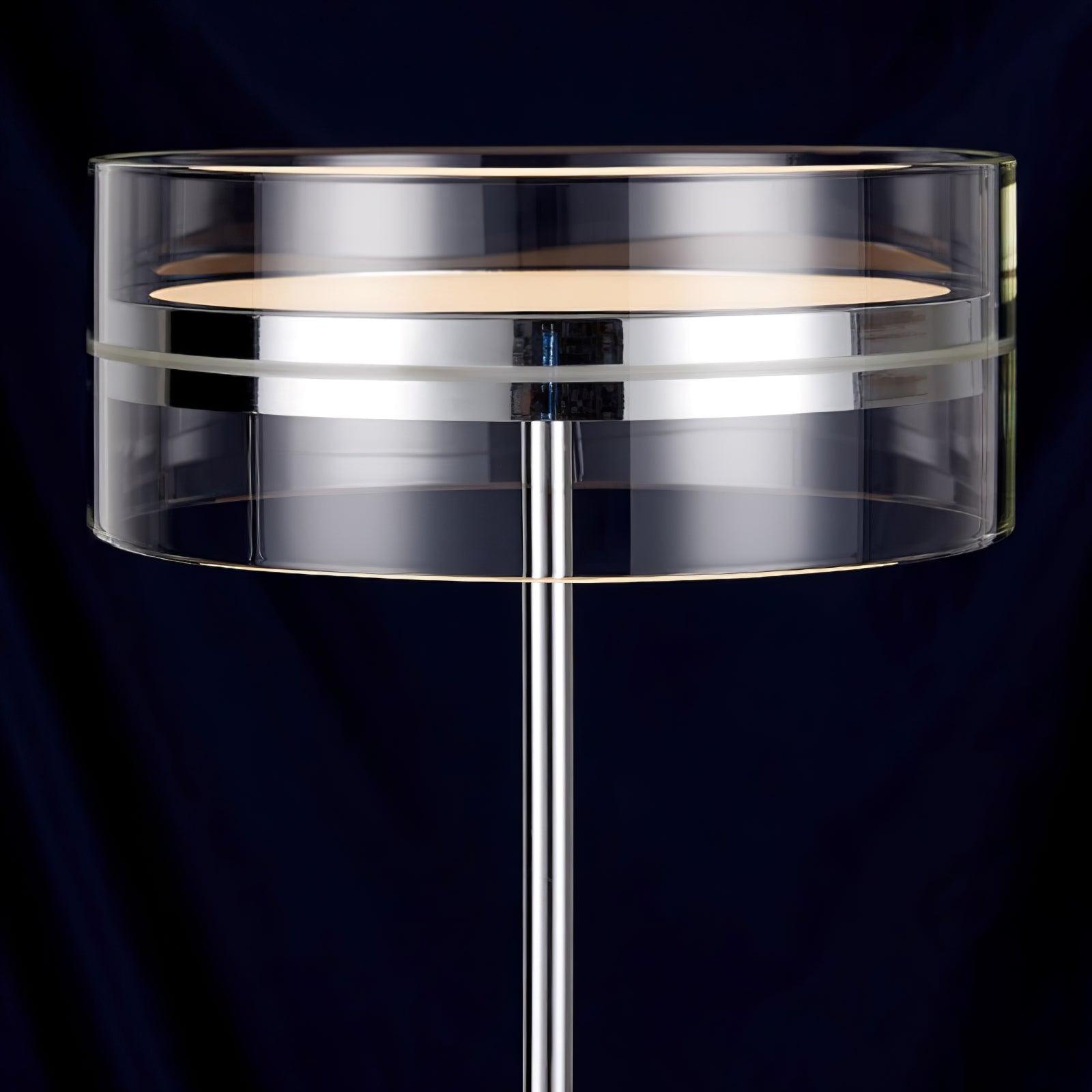 Impex Florina Chrome Table Lamp - Blowlighting