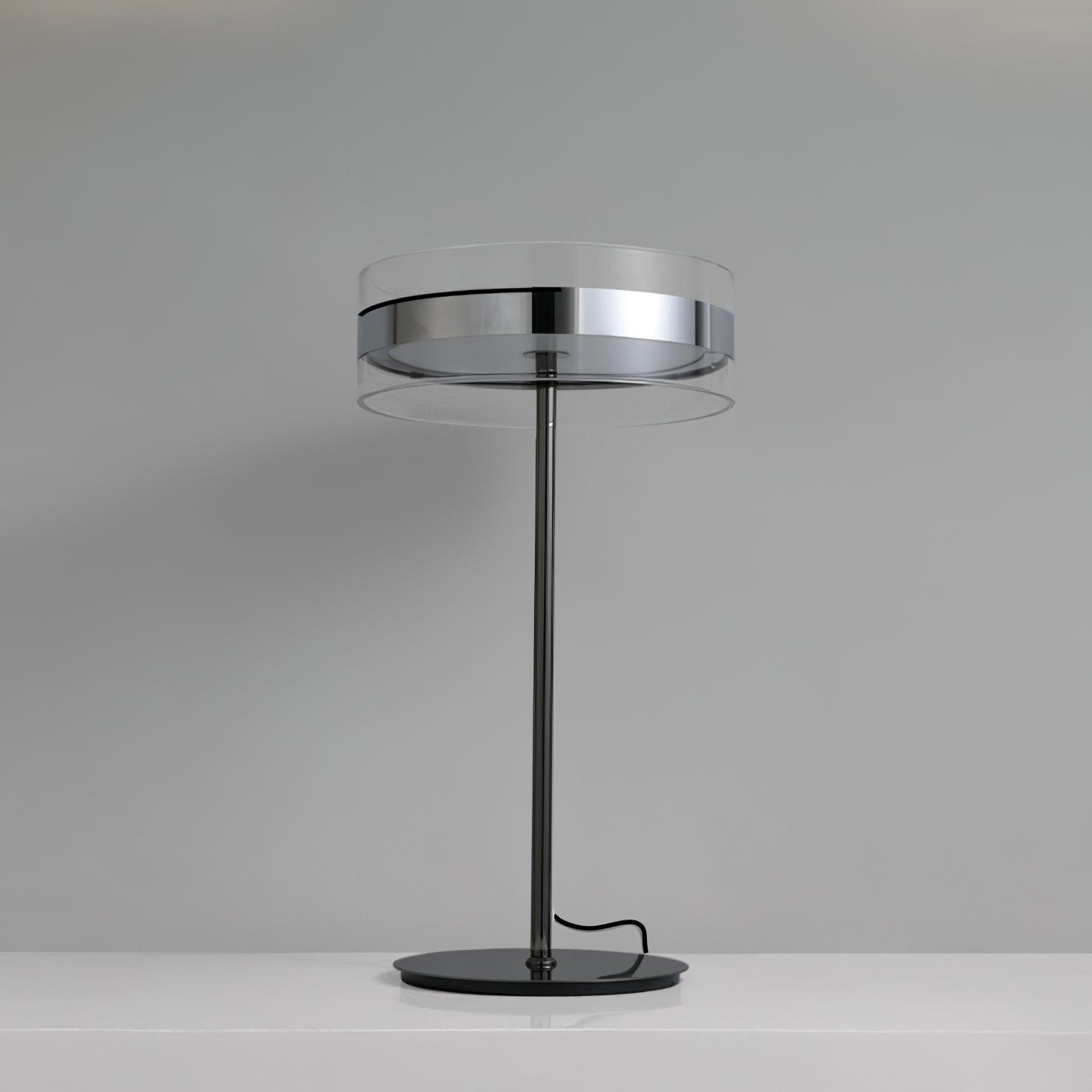Impex Florina Chrome Table Lamp - Blowlighting