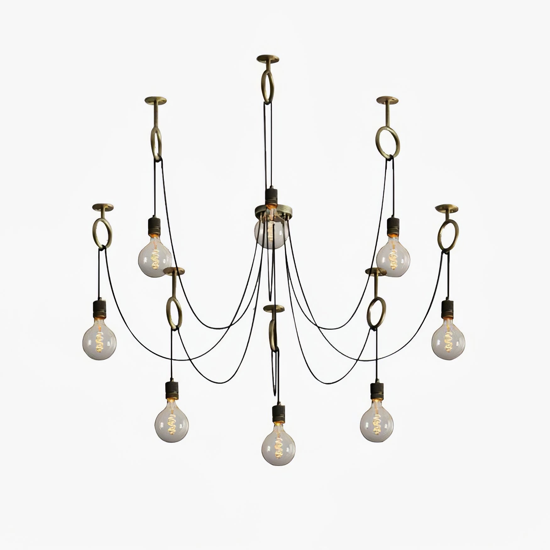 Industrial Spider Chandelier - Blowlighting