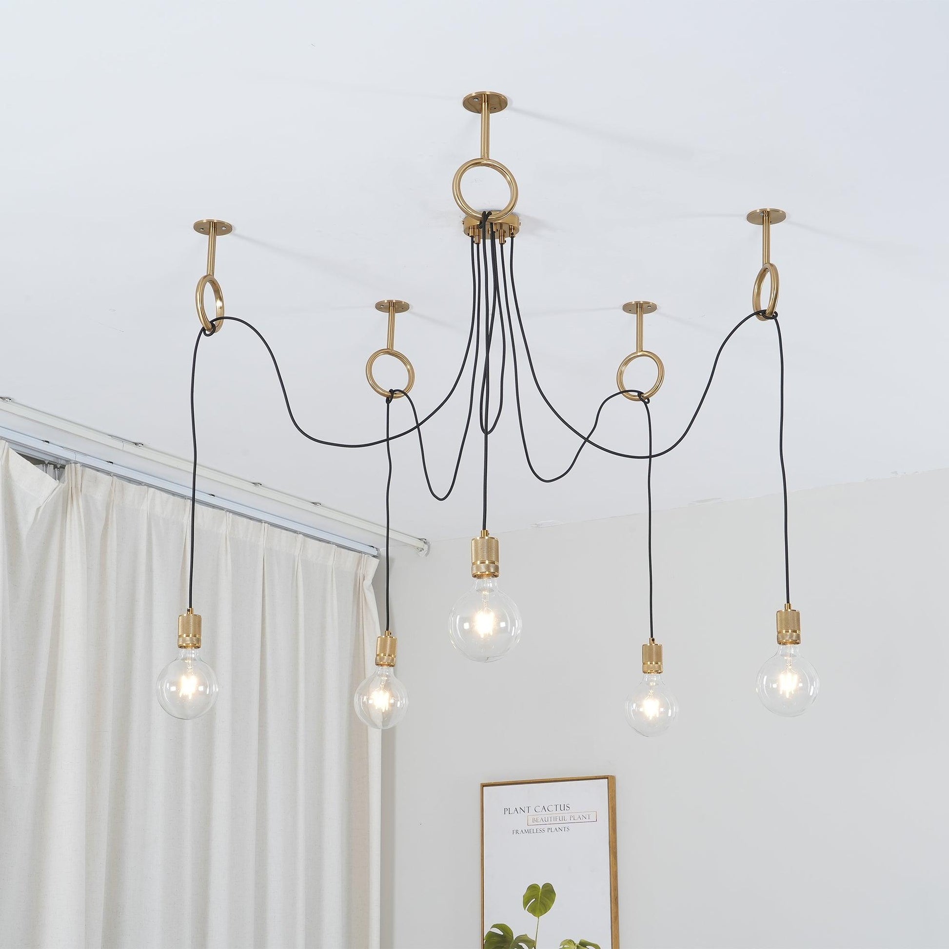 Industrial Spider Chandelier - Blowlighting