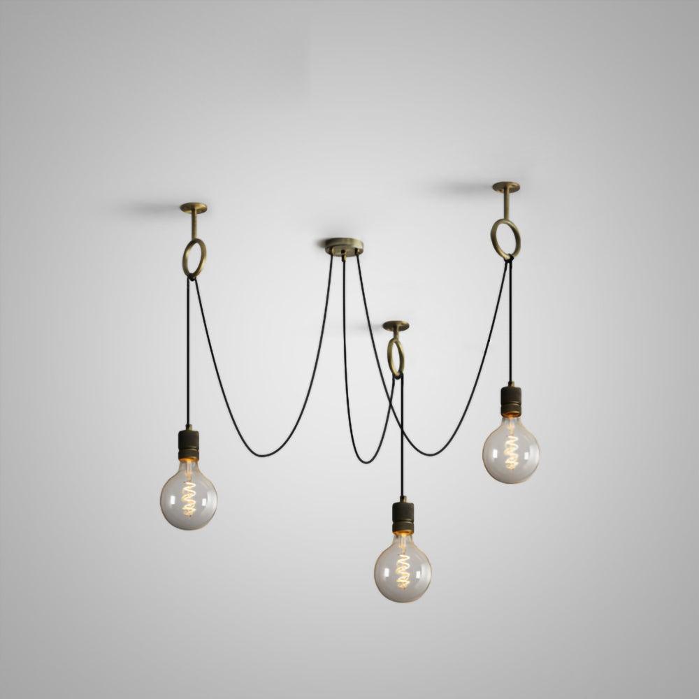 Industrial Spider Chandelier - Blowlighting