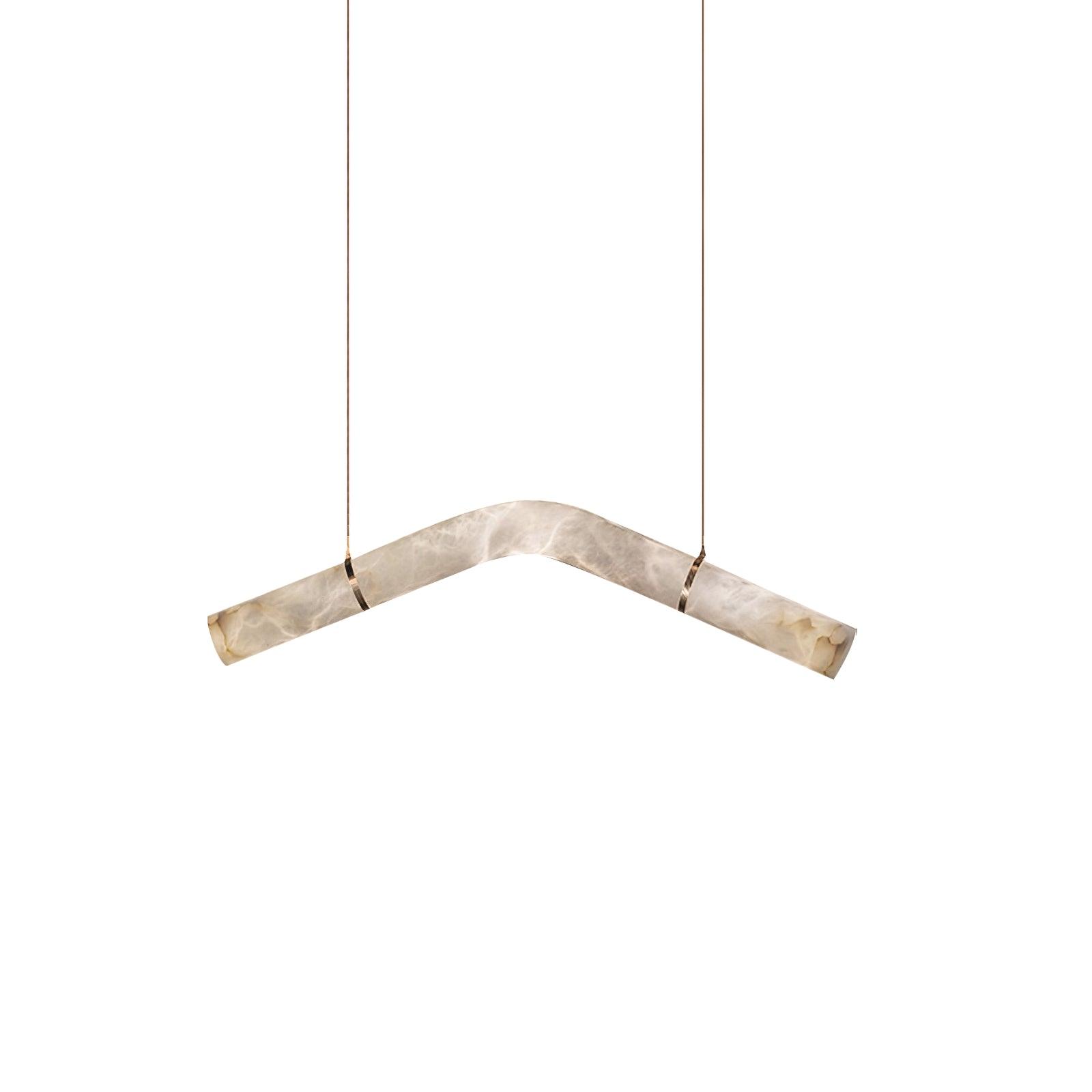 Luste Alabaster Closed-loop Pendant Light Chandelier - Blowlighting