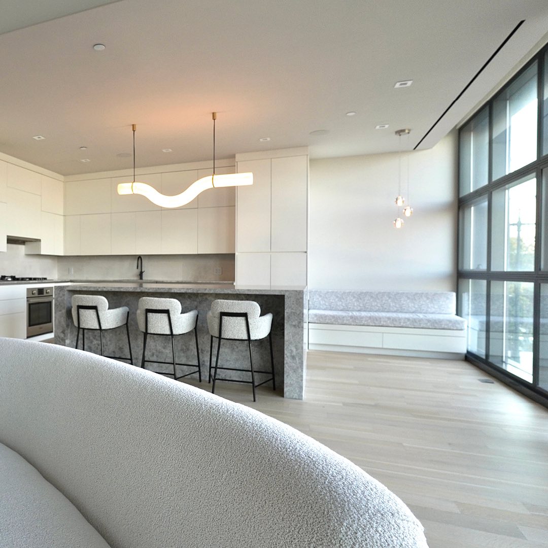 Luste Alabaster Closed-loop Pendant Light Chandelier - Blowlighting