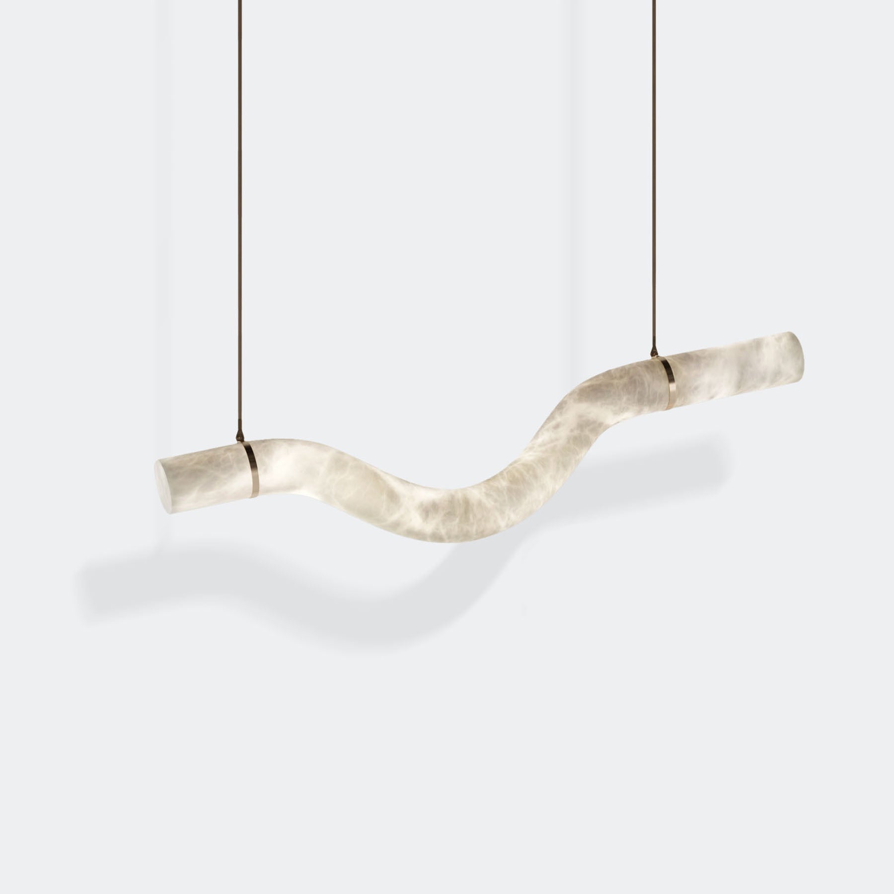 Luste Alabaster Closed-loop Pendant Light Chandelier - Blowlighting